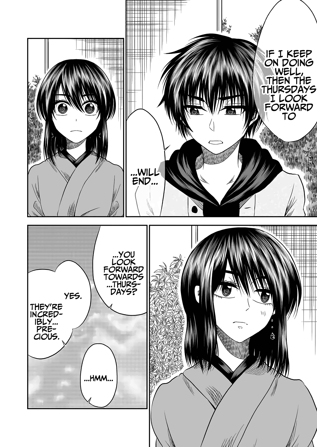 I want to cry with you on Thursday. Chapter 15 page 10 - Chapter 15: One and the Same