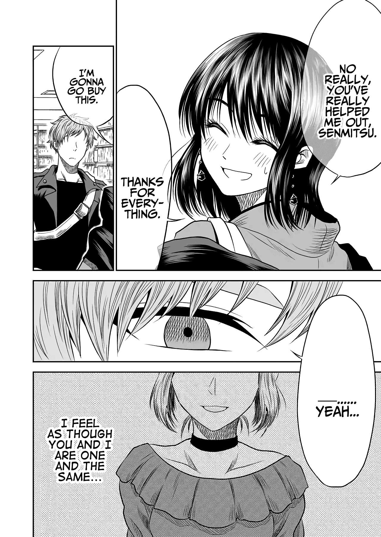 I want to cry with you on Thursday. Chapter 15 page 14 - Chapter 15: One and the Same