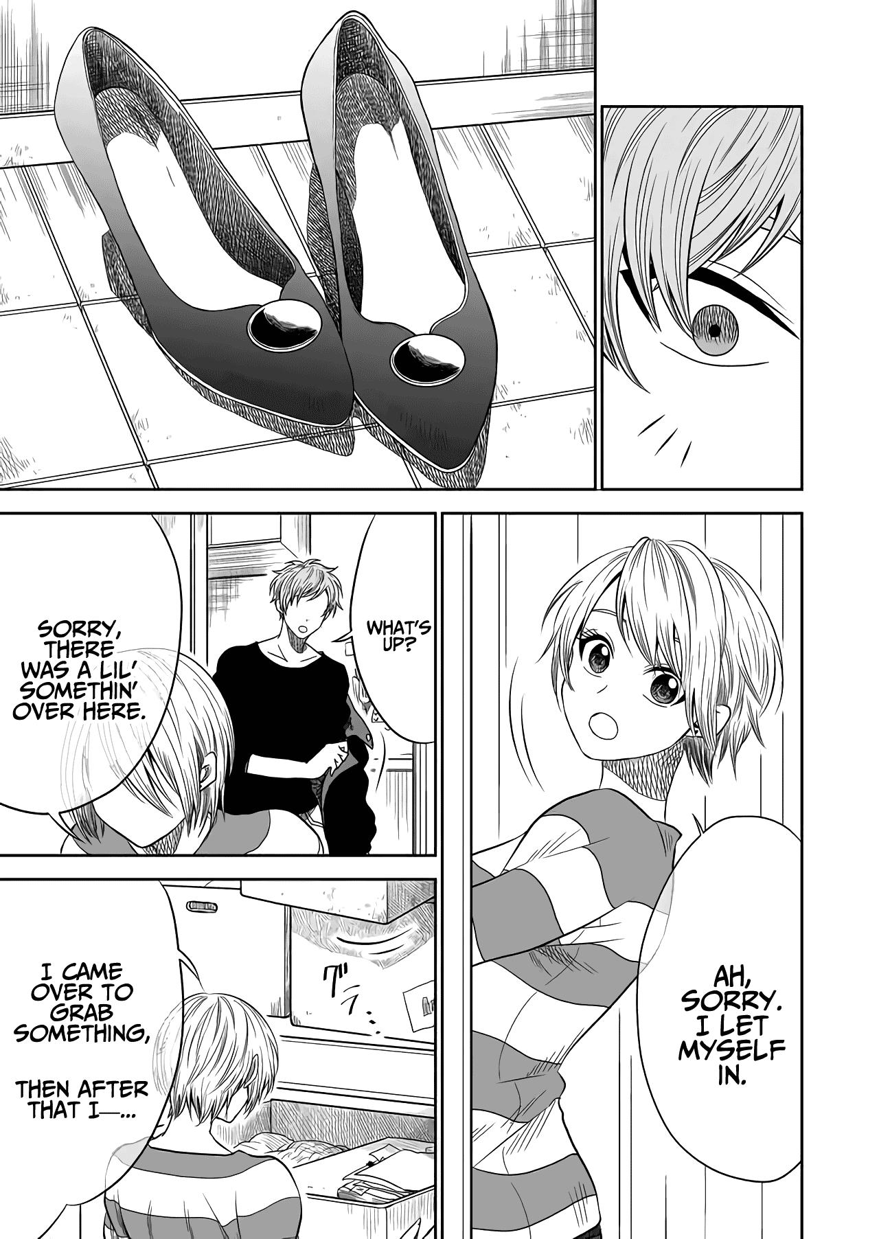 I want to cry with you on Thursday. Chapter 16 page 3 - Chapter 16: O-nabe