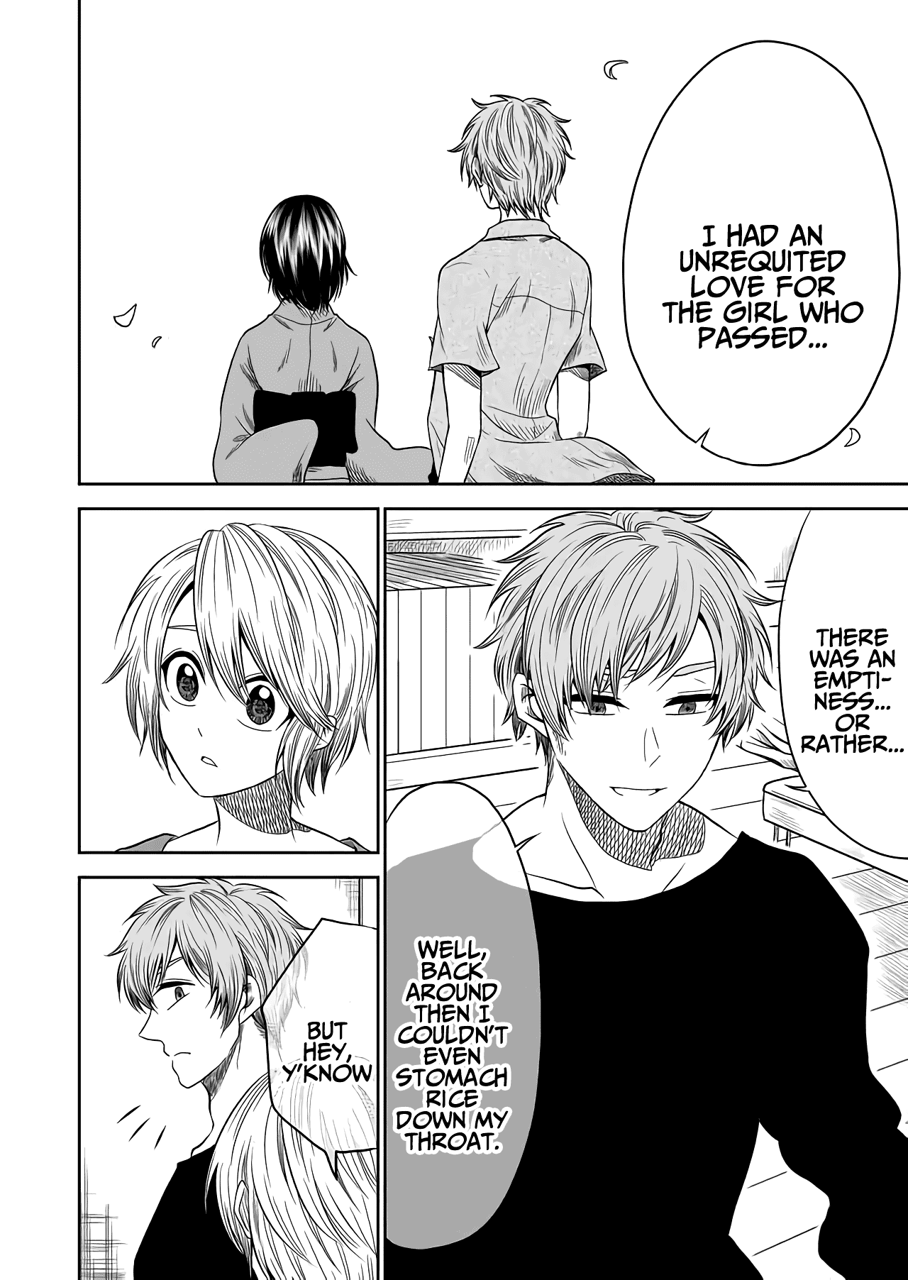 I want to cry with you on Thursday. Chapter 16 page 8 - Chapter 16: O-nabe
