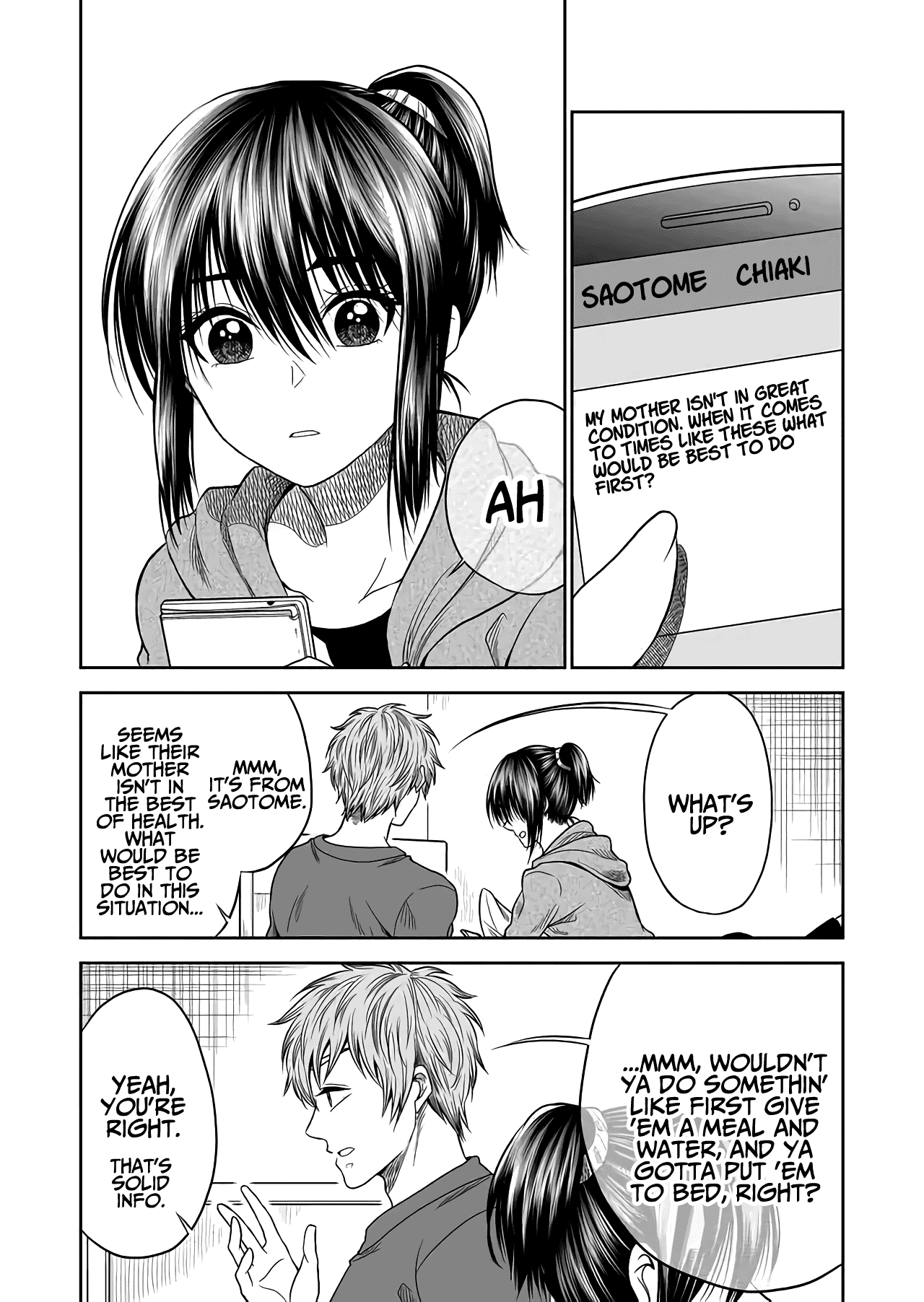 I want to cry with you on Thursday. Chapter 17 page 6 - Chapter 17: A Real Page-Turner