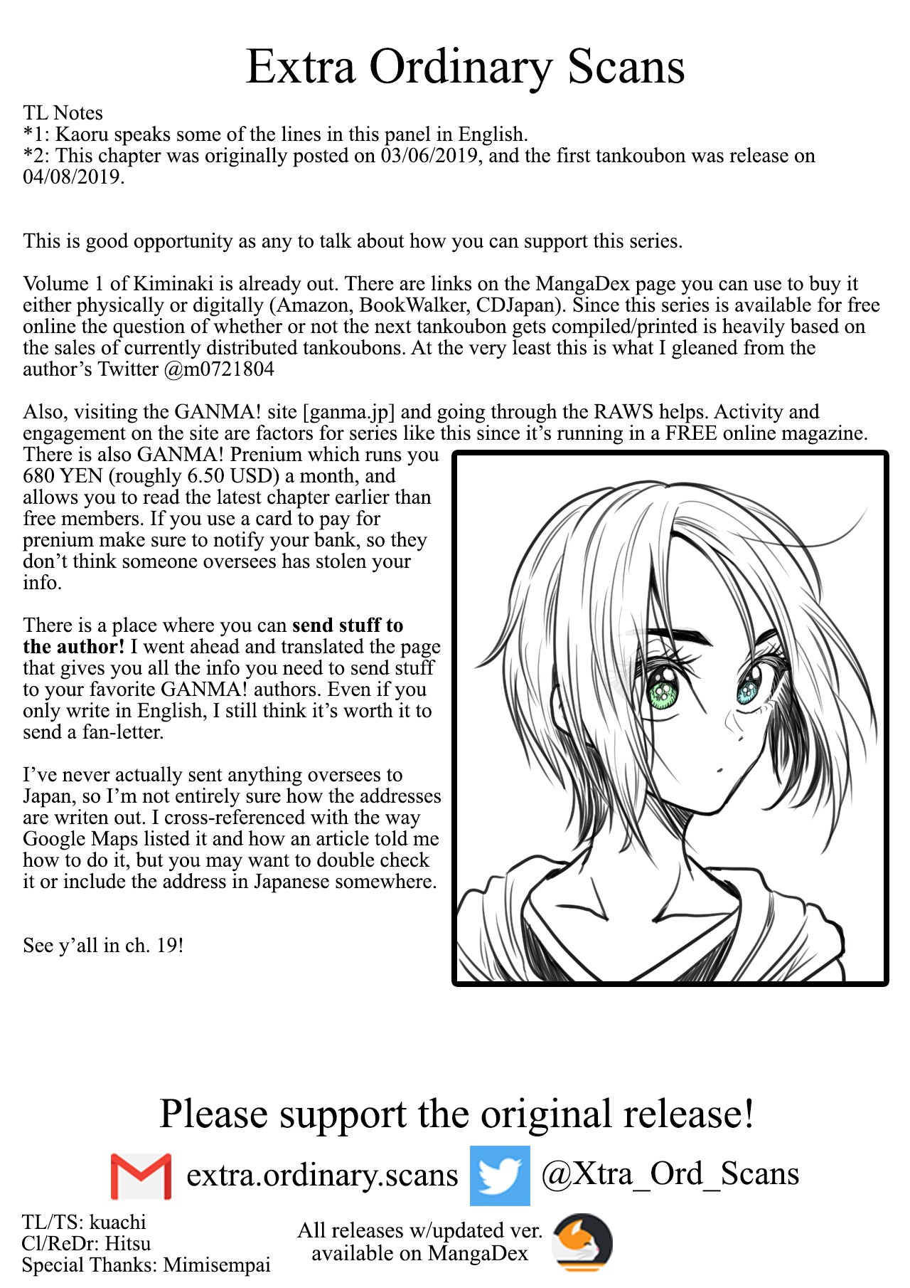 I want to cry with you on Thursday. Chapter 18 page 17 - Chapter 18: I Don't Know You