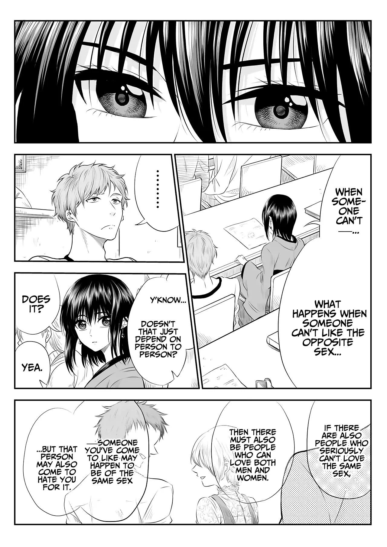 I want to cry with you on Thursday. Chapter 2 page 3 - Chapter 2: The Definition of Happiness
