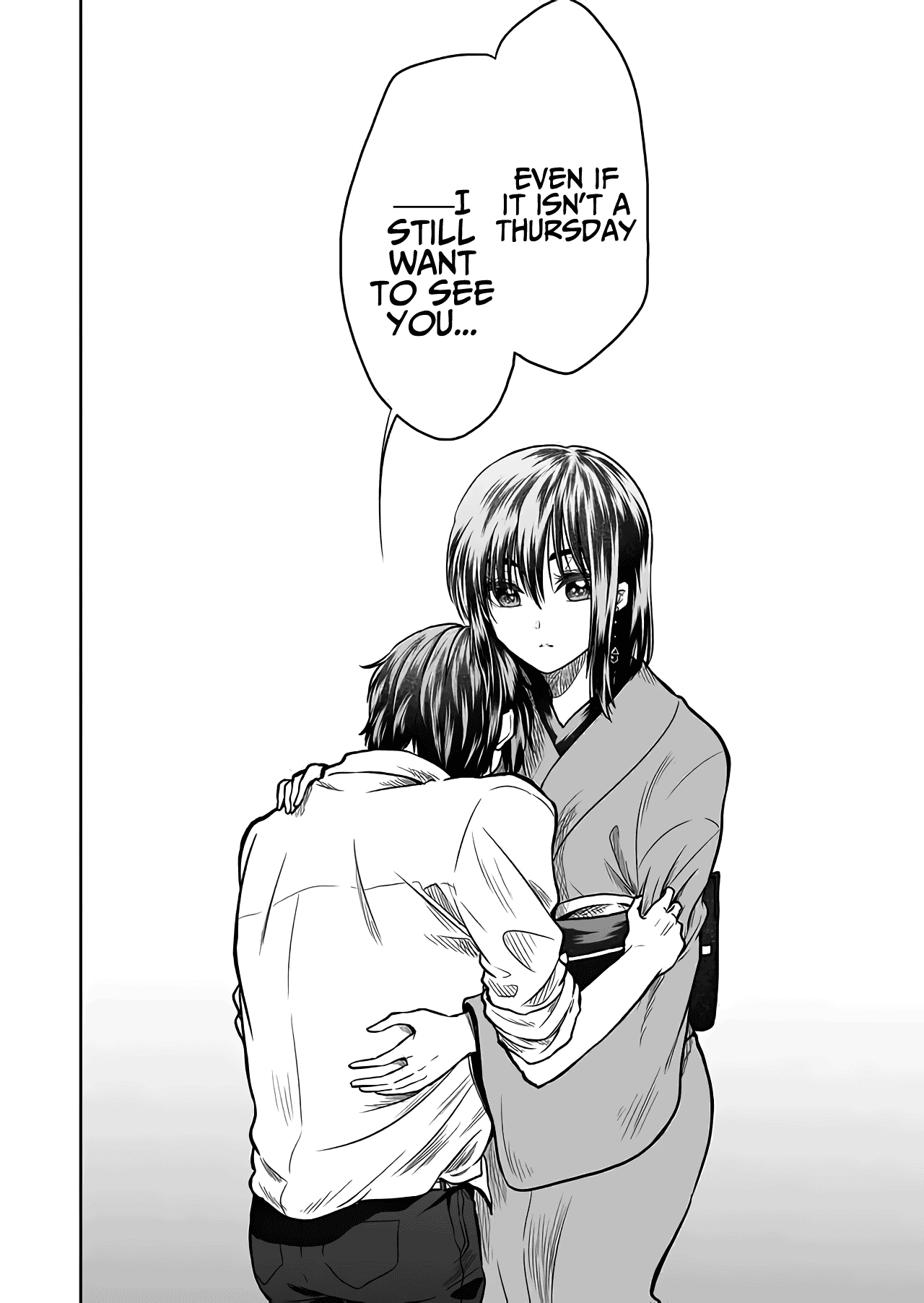 I want to cry with you on Thursday. Chapter 25 page 18 - Chapter 25: With You on Thursday