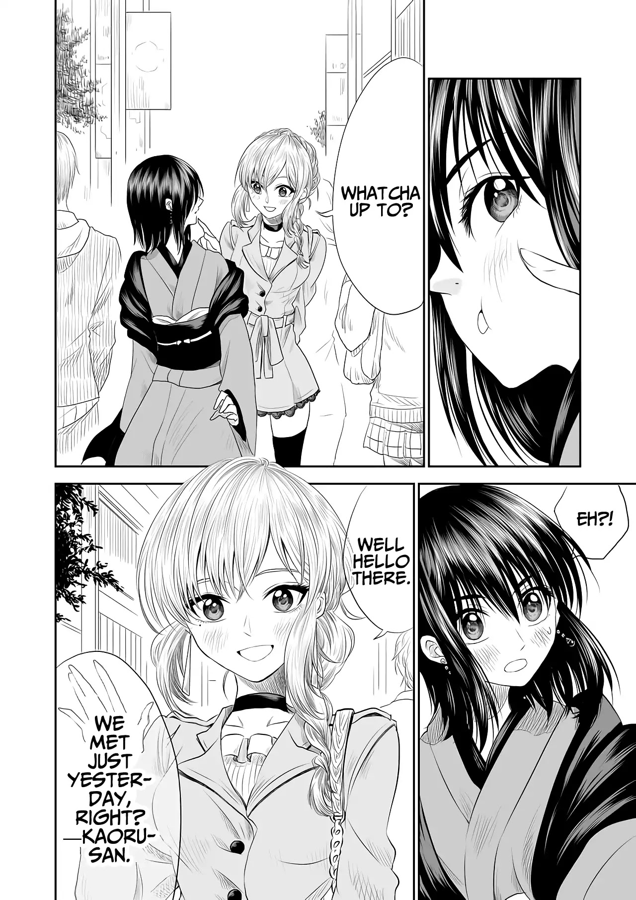 I want to cry with you on Thursday. Chapter 3 page 10 - Chapter 3: What the Hell is with You?
