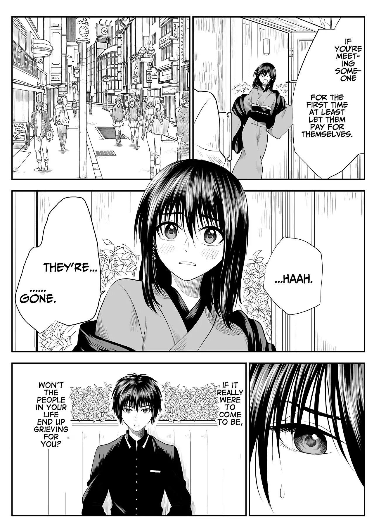 I want to cry with you on Thursday. Chapter 3 page 7 - Chapter 3: What the Hell is with You?