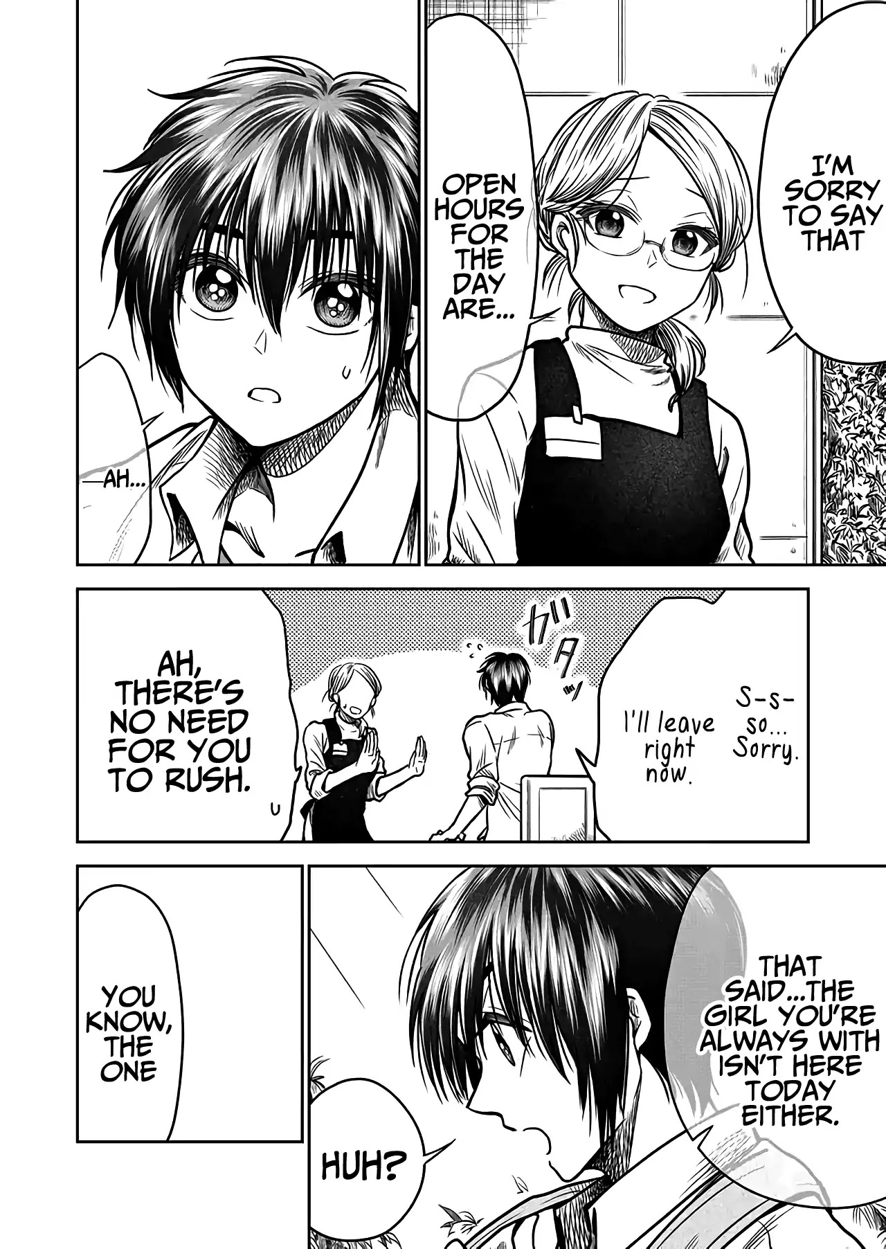 I want to cry with you on Thursday. Chapter 30 page 4 - Chapter 30: The One Person I Want to See