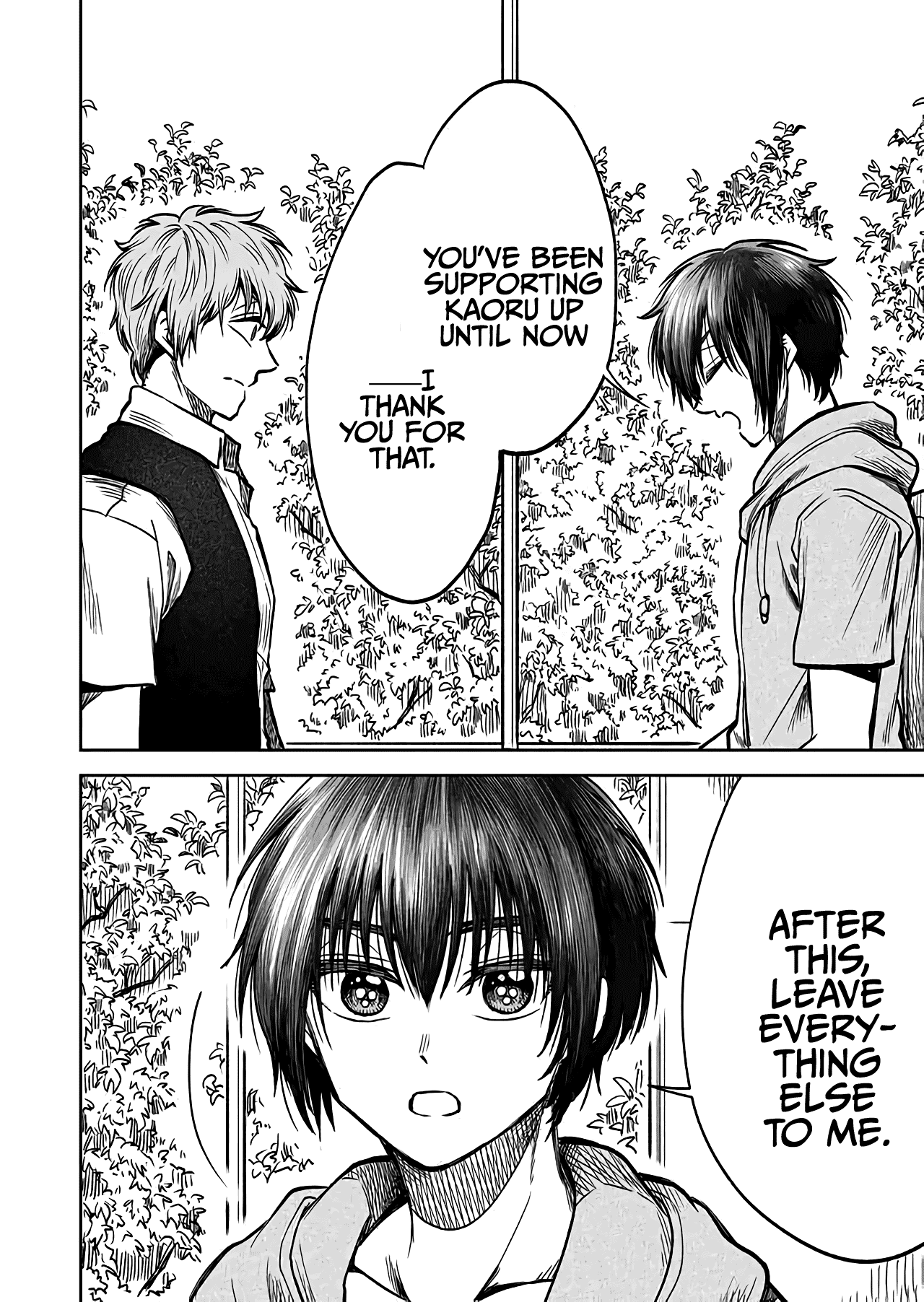I want to cry with you on Thursday. Chapter 31 page 14 - Chapter 31: After the Rain Comes Clear Skies