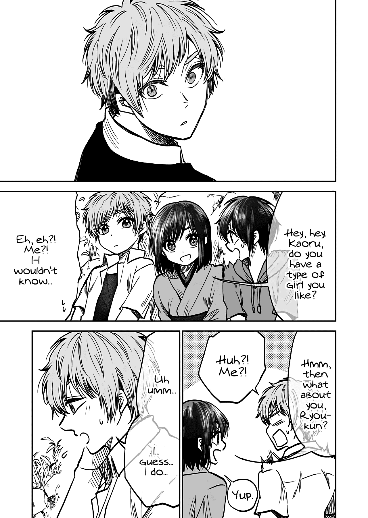 I want to cry with you on Thursday. Chapter 31 page 17 - Chapter 31: After the Rain Comes Clear Skies
