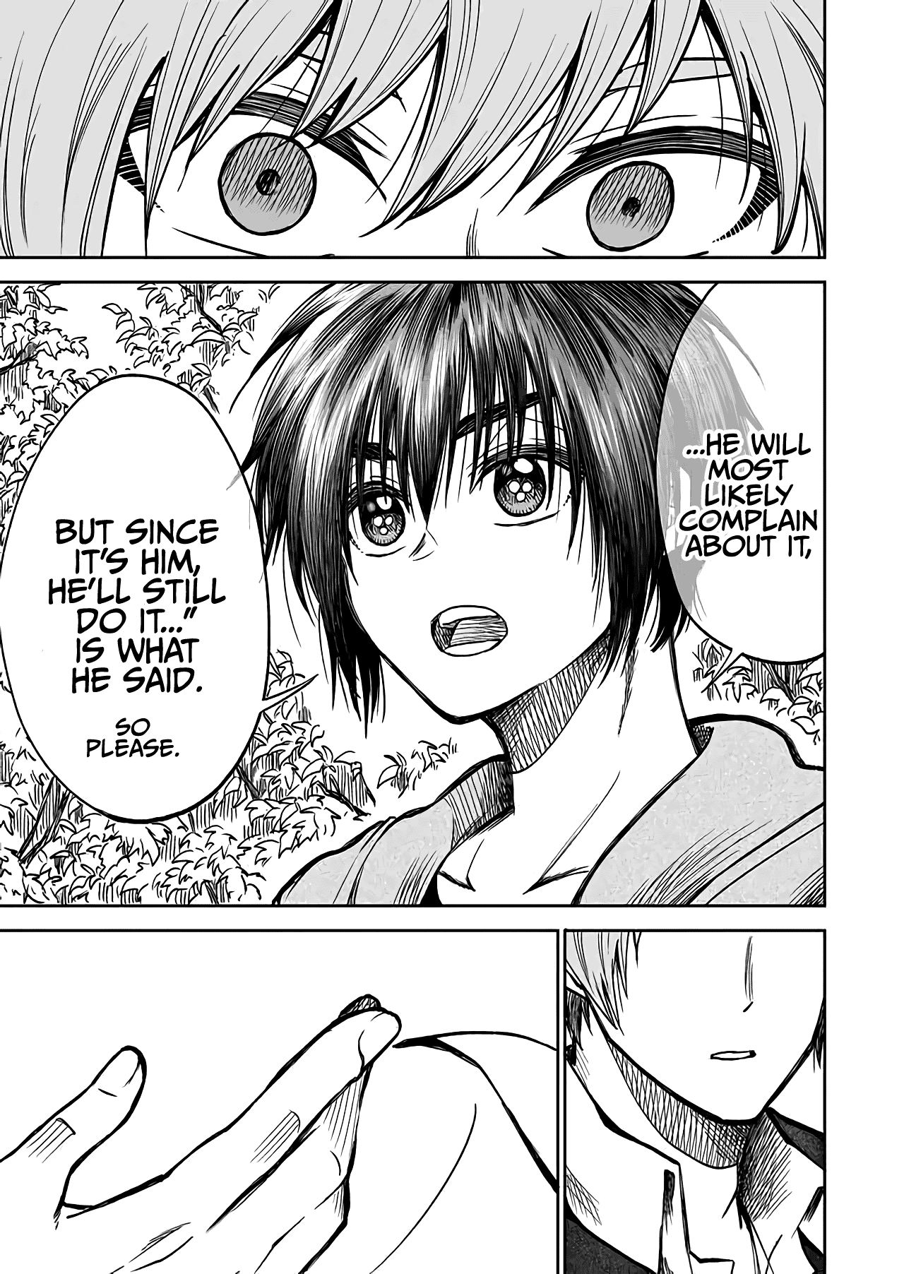 I want to cry with you on Thursday. Chapter 31 page 5 - Chapter 31: After the Rain Comes Clear Skies