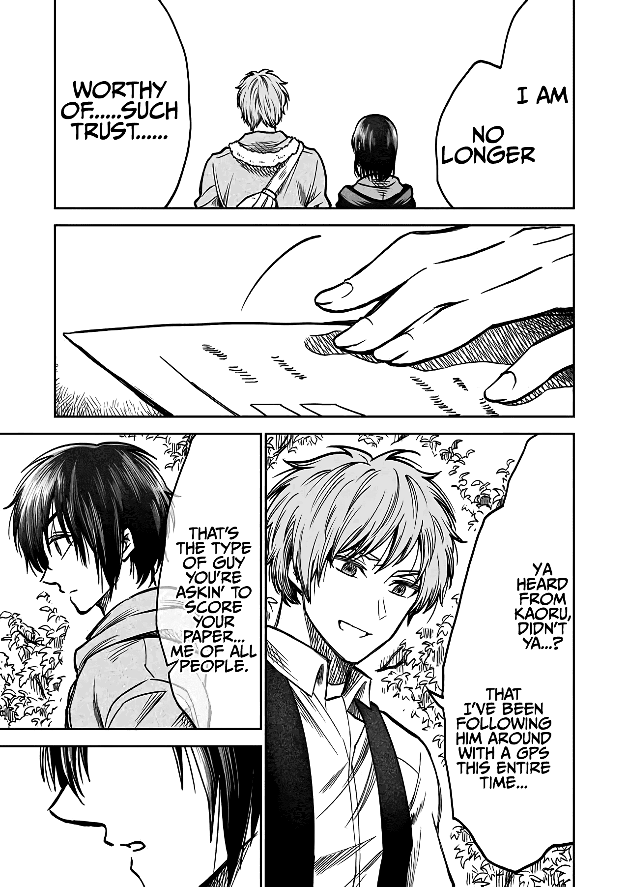 I want to cry with you on Thursday. Chapter 31 page 7 - Chapter 31: After the Rain Comes Clear Skies