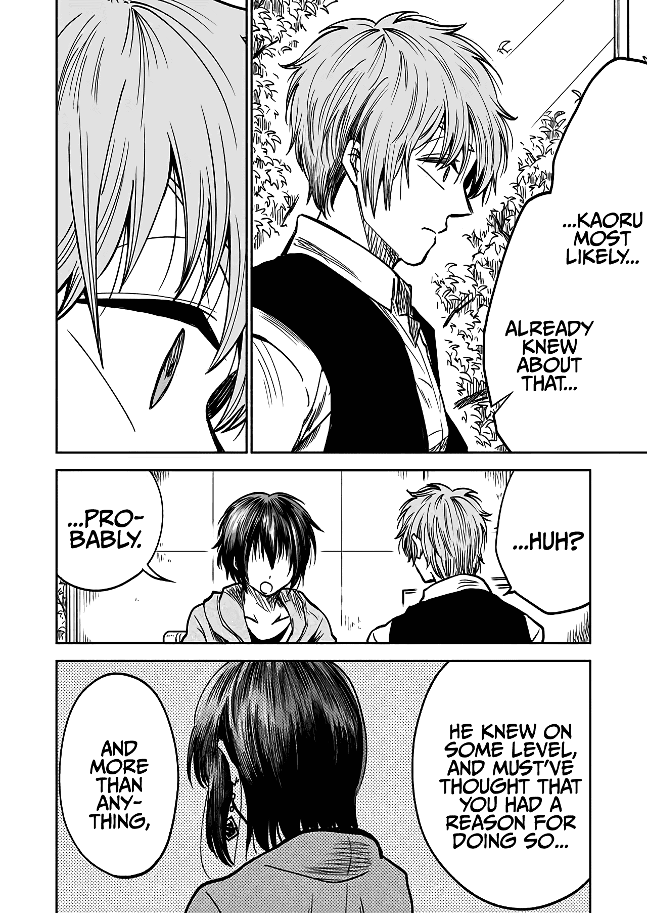 I want to cry with you on Thursday. Chapter 31 page 8 - Chapter 31: After the Rain Comes Clear Skies