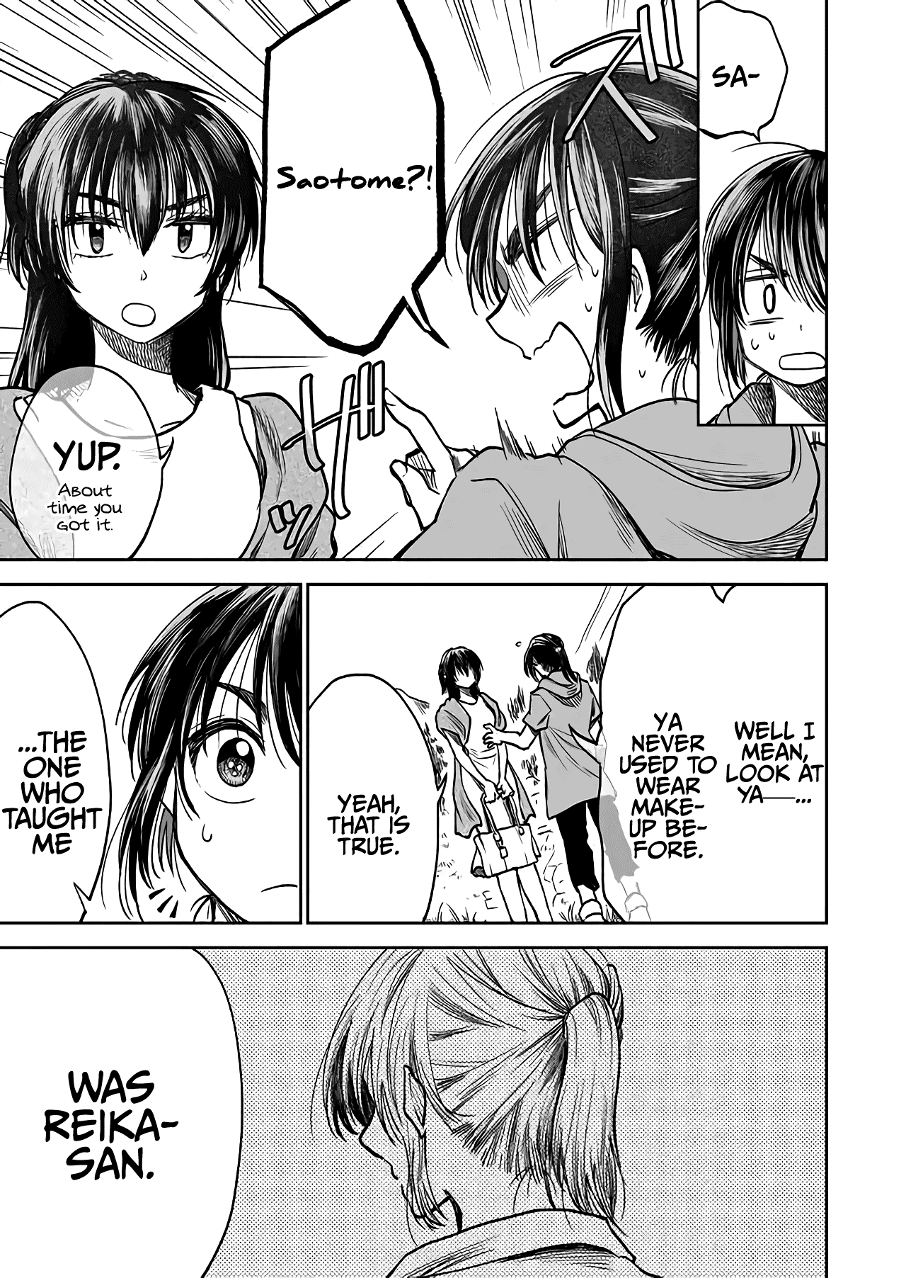 I want to cry with you on Thursday. Chapter 32 page 13 - Chapter 32: Kaoru and Chiaki [END]