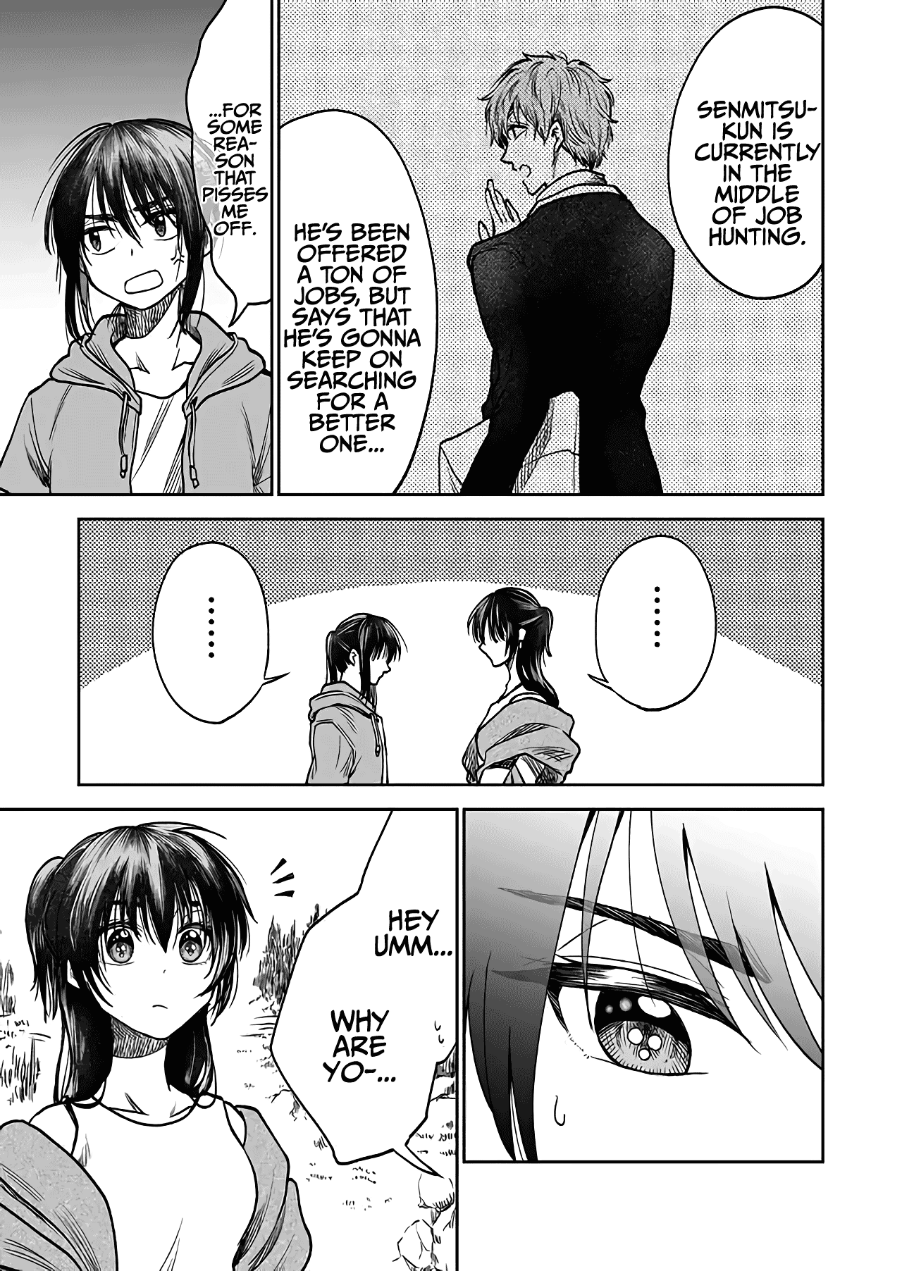 I want to cry with you on Thursday. Chapter 32 page 15 - Chapter 32: Kaoru and Chiaki [END]