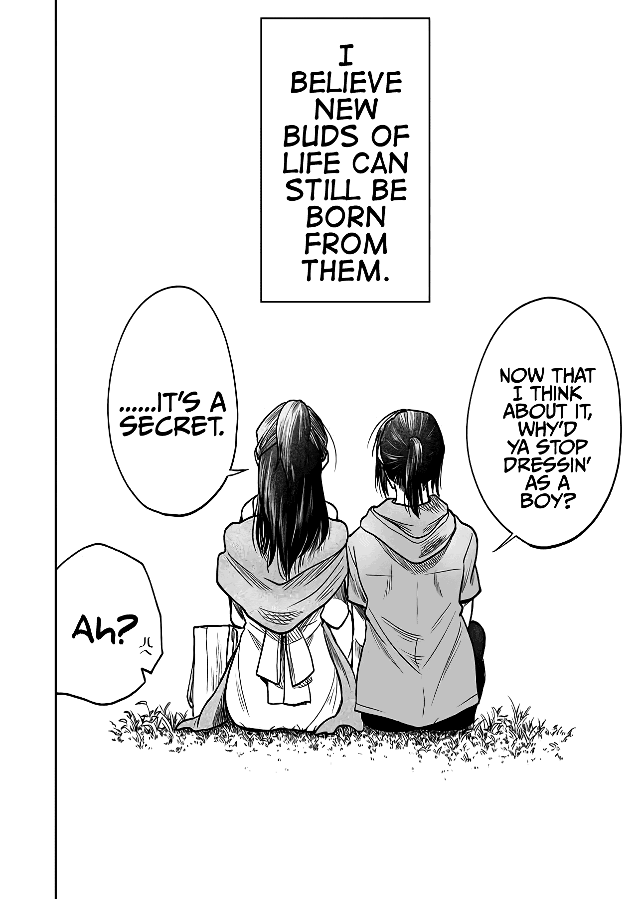 I want to cry with you on Thursday. Chapter 32 page 24 - Chapter 32: Kaoru and Chiaki [END]
