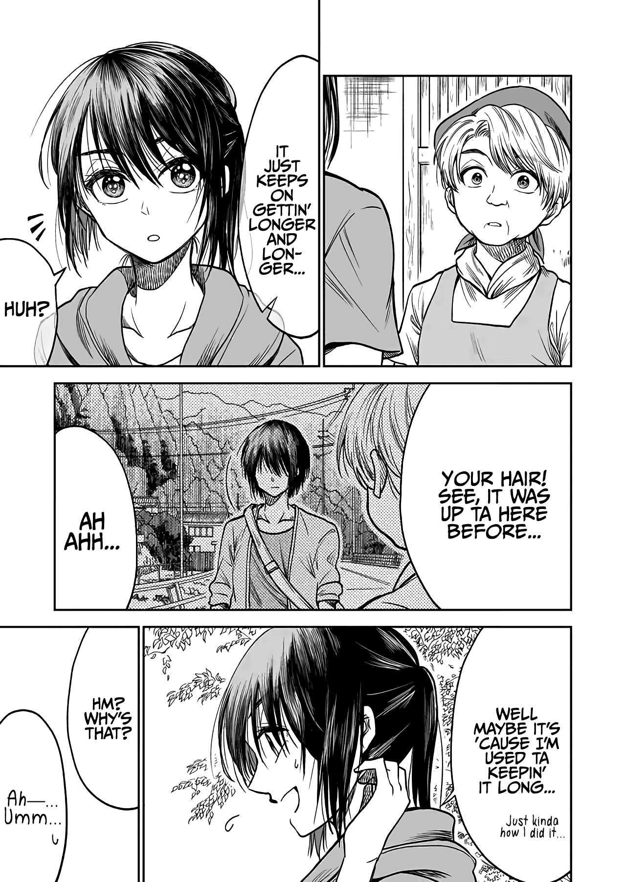 I want to cry with you on Thursday. Chapter 32 page 3 - Chapter 32: Kaoru and Chiaki [END]