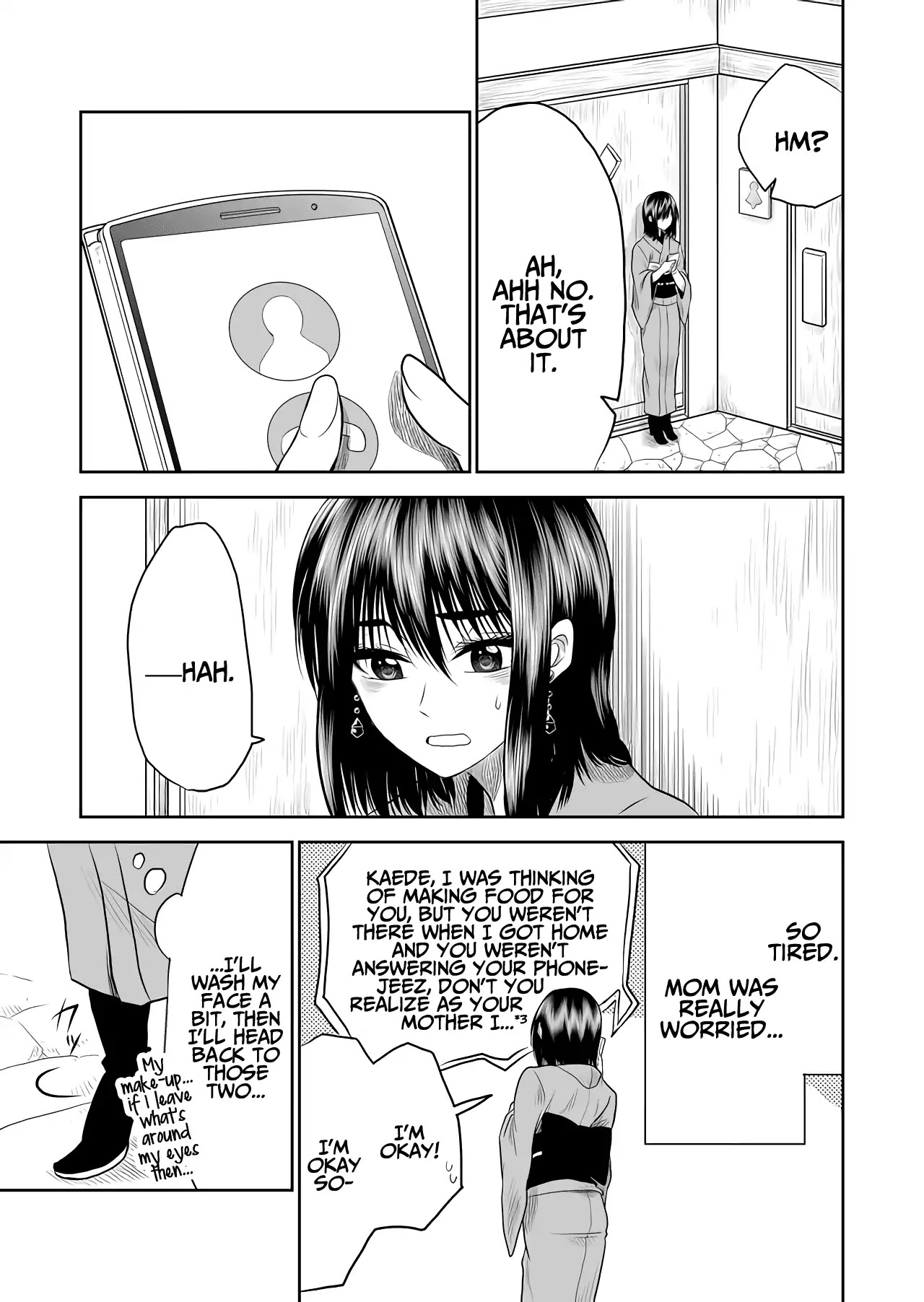 I want to cry with you on Thursday. Chapter 7 page 13 - Chapter 7: The Ceaseless Ringing of Incoming Calls