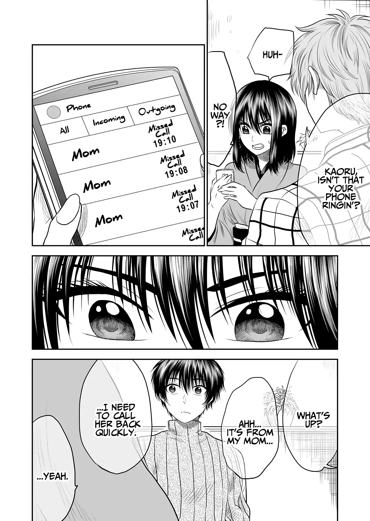 I want to cry with you on Thursday. Chapter 7 page 6 - Chapter 7: The Ceaseless Ringing of Incoming Calls