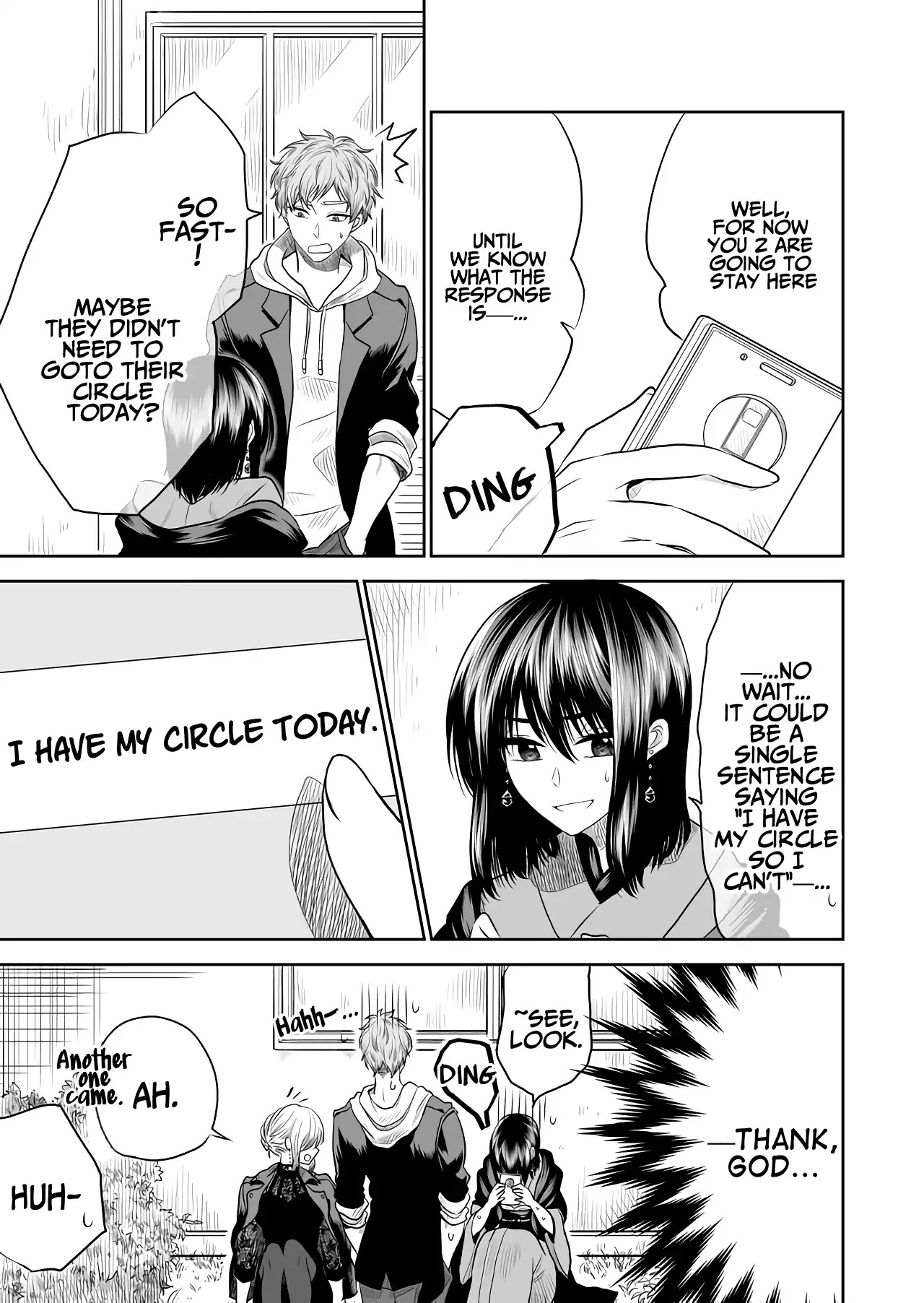 I want to cry with you on Thursday. Chapter 8 page 13 - Chapter 8: Melancholic Strategy Meeting