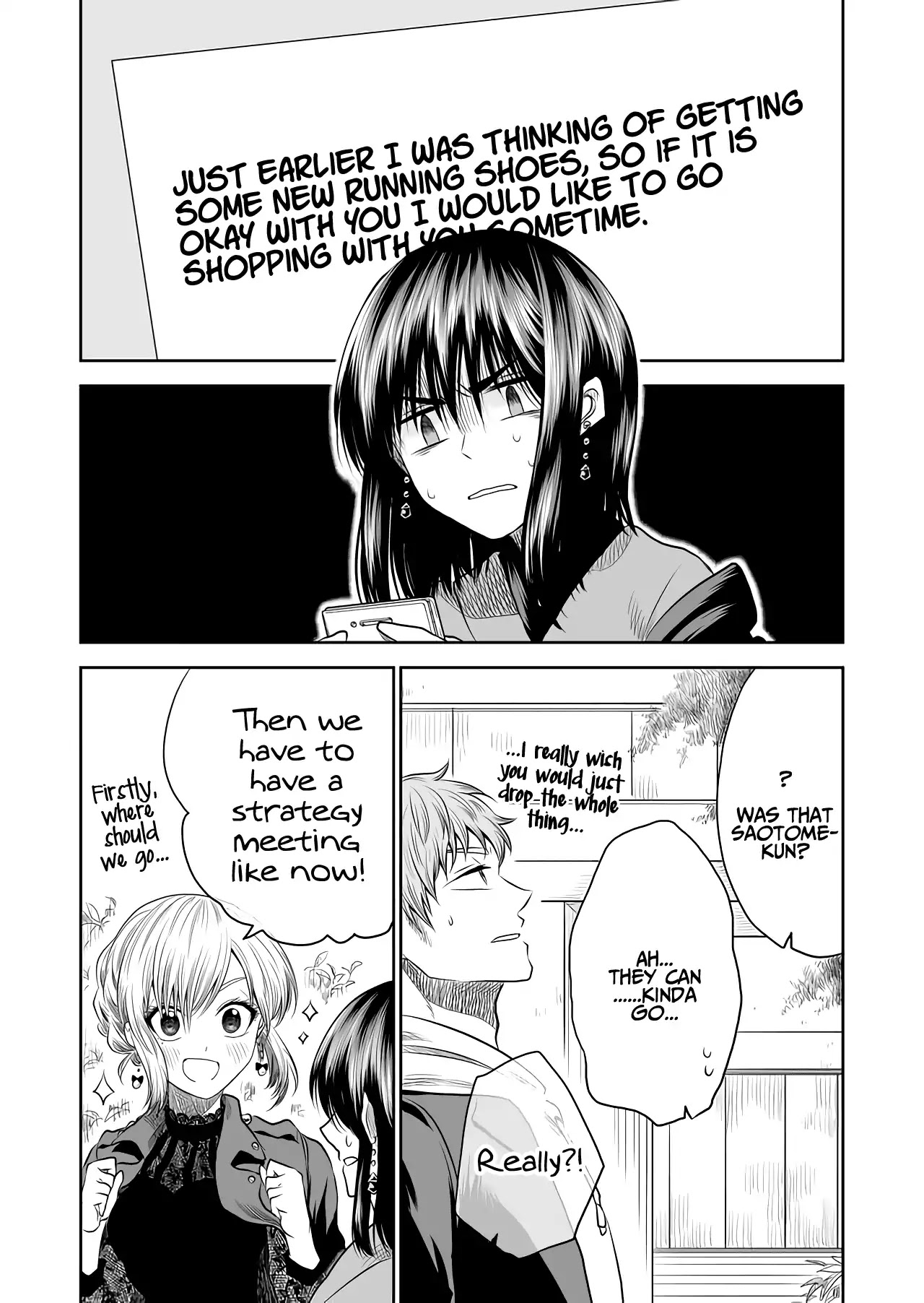 I want to cry with you on Thursday. Chapter 8 page 14 - Chapter 8: Melancholic Strategy Meeting