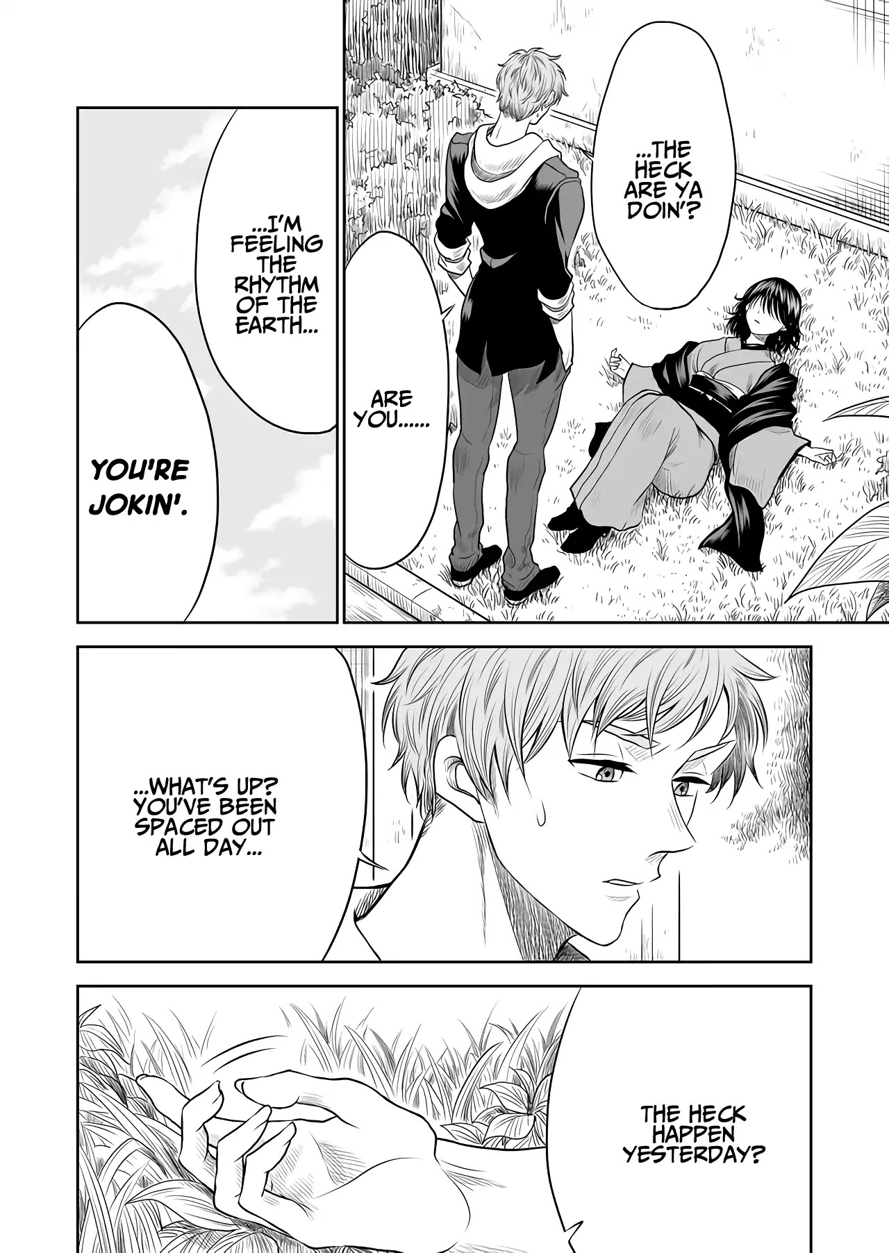 I want to cry with you on Thursday. Chapter 8 page 2 - Chapter 8: Melancholic Strategy Meeting
