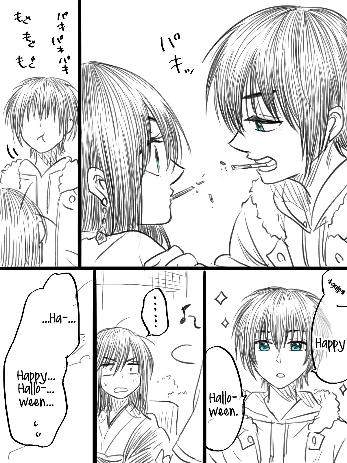 I want to cry with you on Thursday. Chapter 9.5 page 2 - Chapter 9.5: Happy Halloween