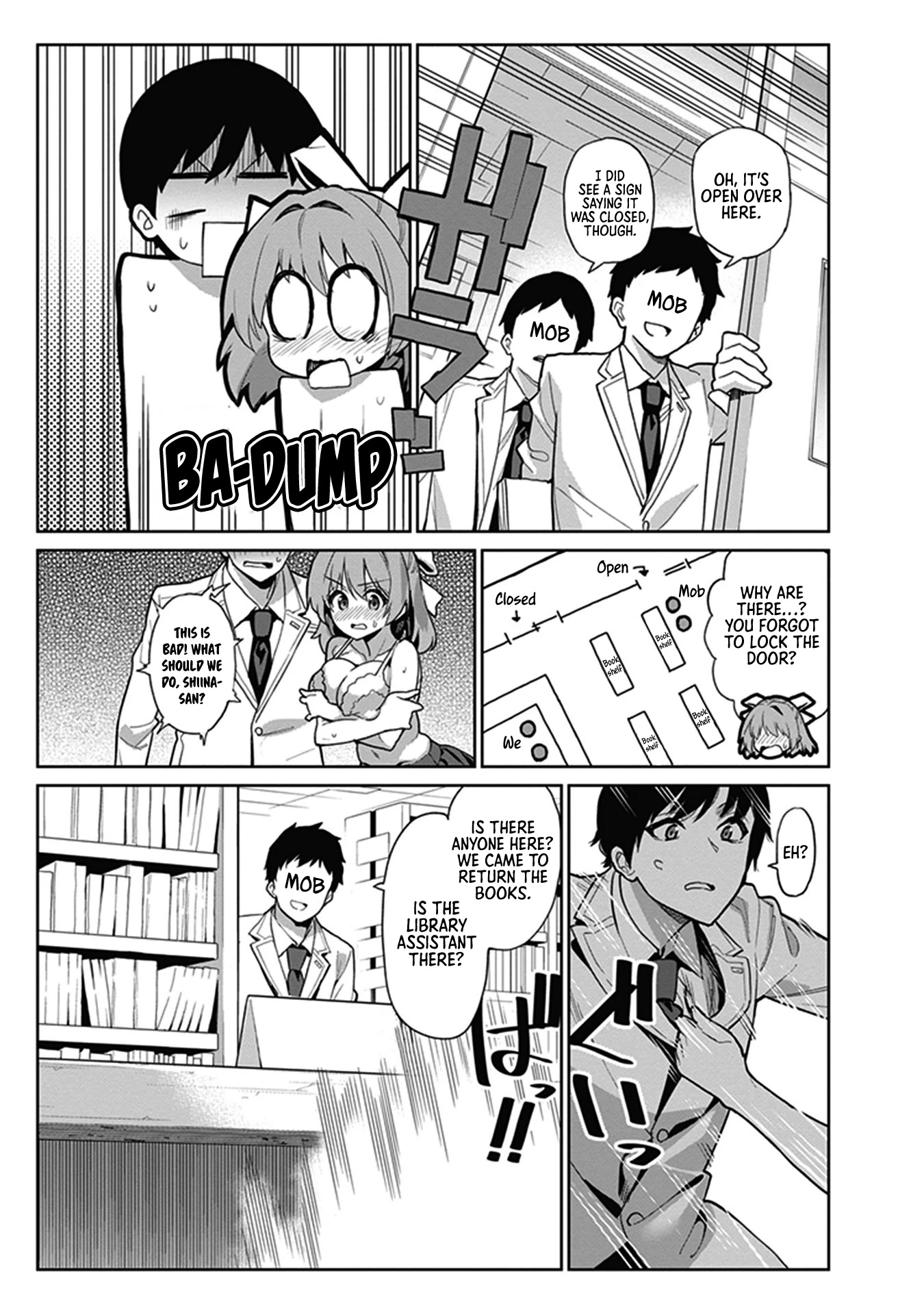I Want to Do All Sorts of Things with Those Plump Titties! Anthology Comic Chapter 1.1 page 18 - Vol.1 Chapter 1: Scaredy Shiina-San and Yaegashi-Kun - Gotou Masaki