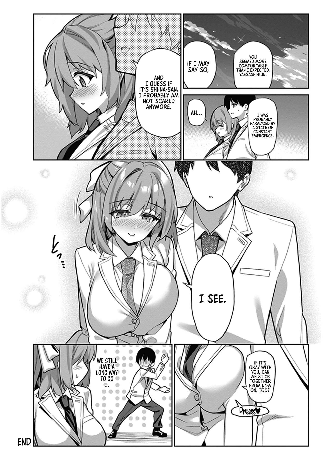 I Want to Do All Sorts of Things with Those Plump Titties! Anthology Comic Chapter 1.1 page 23 - Vol.1 Chapter 1: Scaredy Shiina-San and Yaegashi-Kun - Gotou Masaki