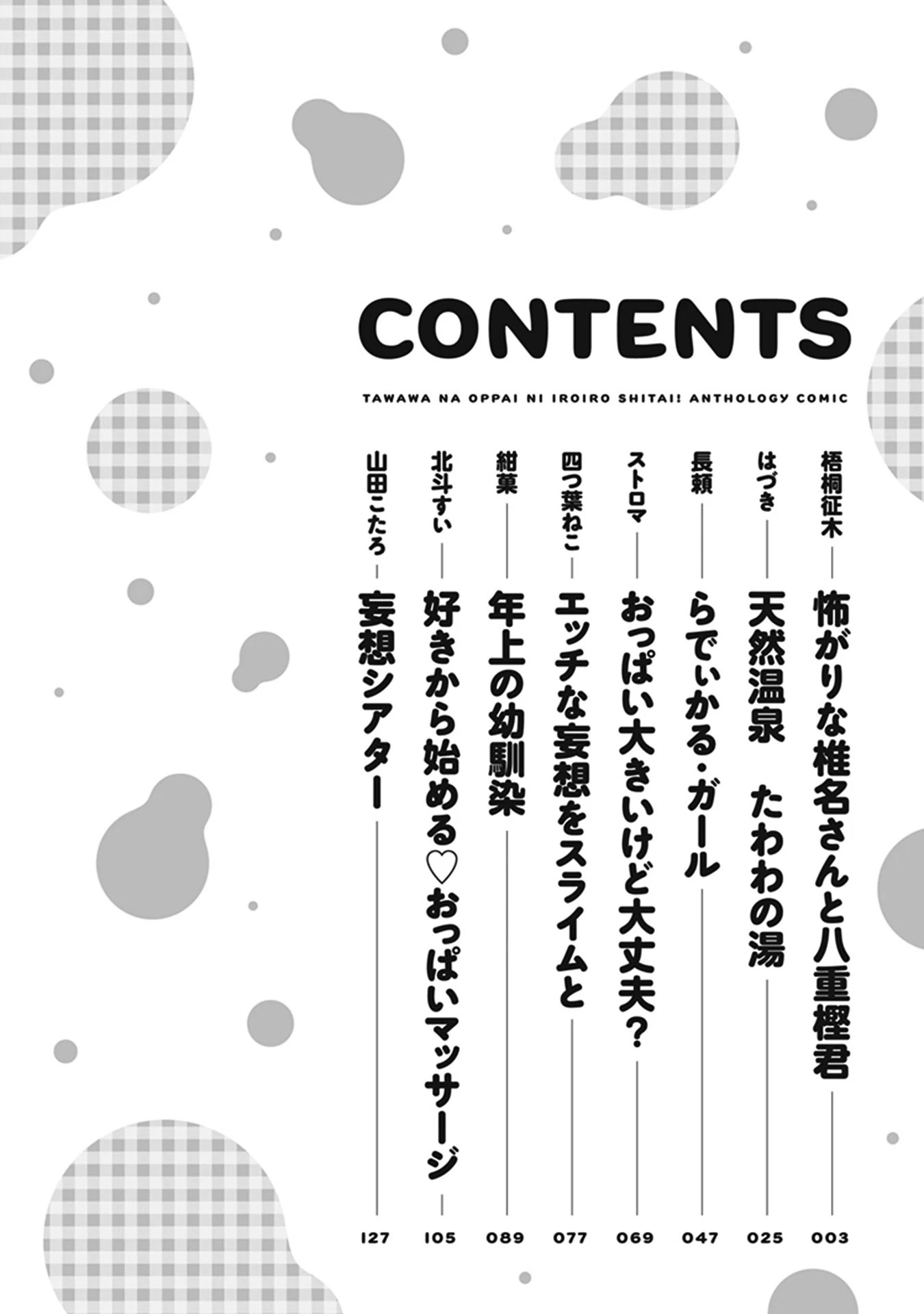I Want to Do All Sorts of Things with Those Plump Titties! Anthology Comic Chapter 1.1 page 3 - Vol.1 Chapter 1: Scaredy Shiina-San and Yaegashi-Kun - Gotou Masaki