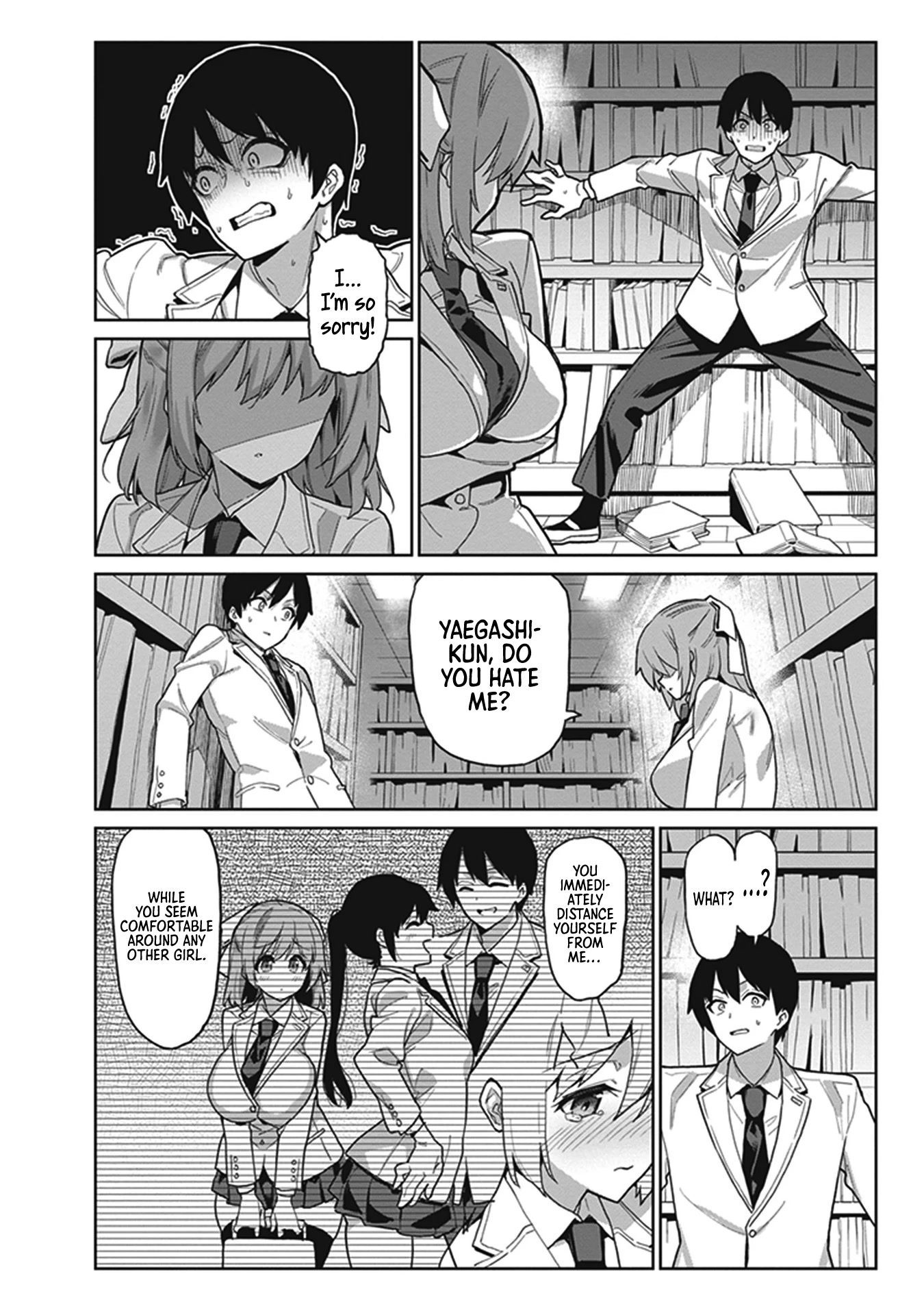I Want to Do All Sorts of Things with Those Plump Titties! Anthology Comic Chapter 1.1 page 7 - Vol.1 Chapter 1: Scaredy Shiina-San and Yaegashi-Kun - Gotou Masaki