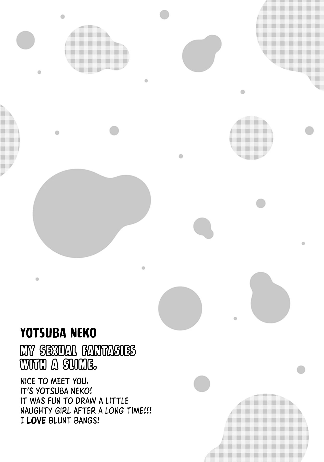 I Want to Do All Sorts of Things with Those Plump Titties! Anthology Comic Chapter 1.5 page 12 - Vol.1 Chapter 5: My Sexual Fantasies with a Slime - Yotsuba Neko