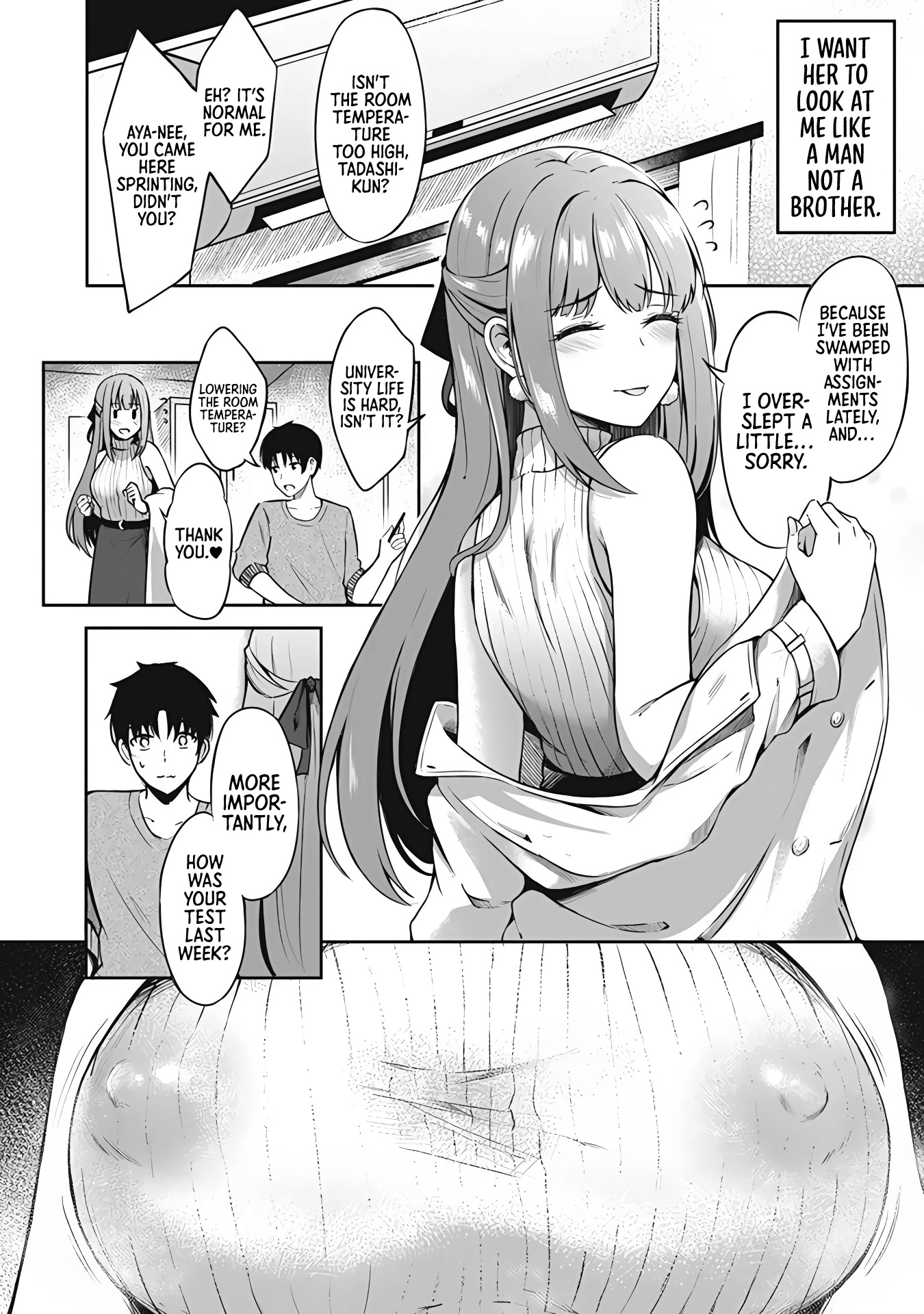 I Want to Do All Sorts of Things with Those Plump Titties! Anthology Comic Chapter 1.6 page 5 - Vol.1 Chapter 6: My Older Childhood Friend - Konka