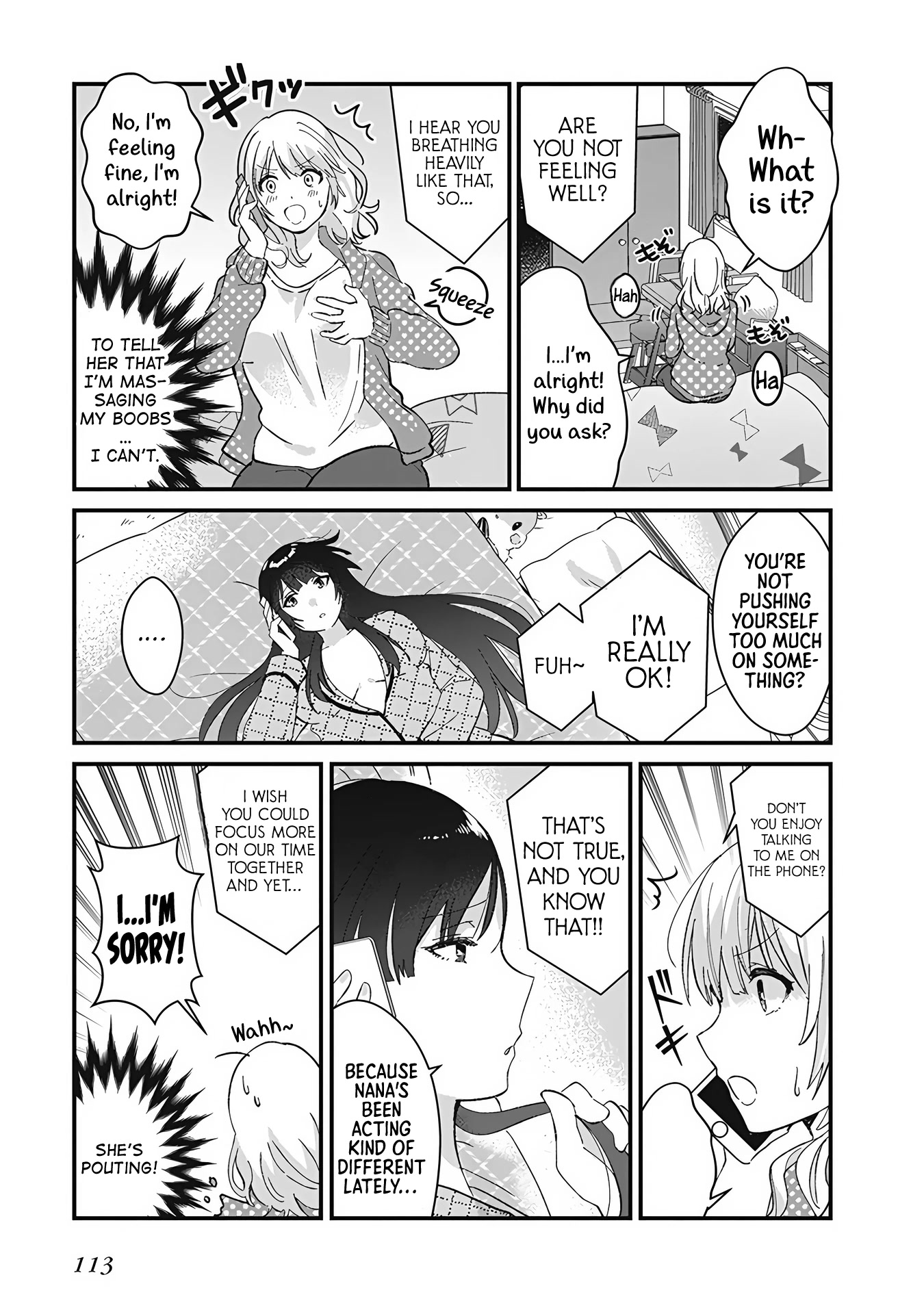 I Want to Do All Sorts of Things with Those Plump Titties! Anthology Comic Chapter 1.7 page 10 - Vol.1 Chapter 7: Begins with love ♥ Boob Massage - Hokuto Sui