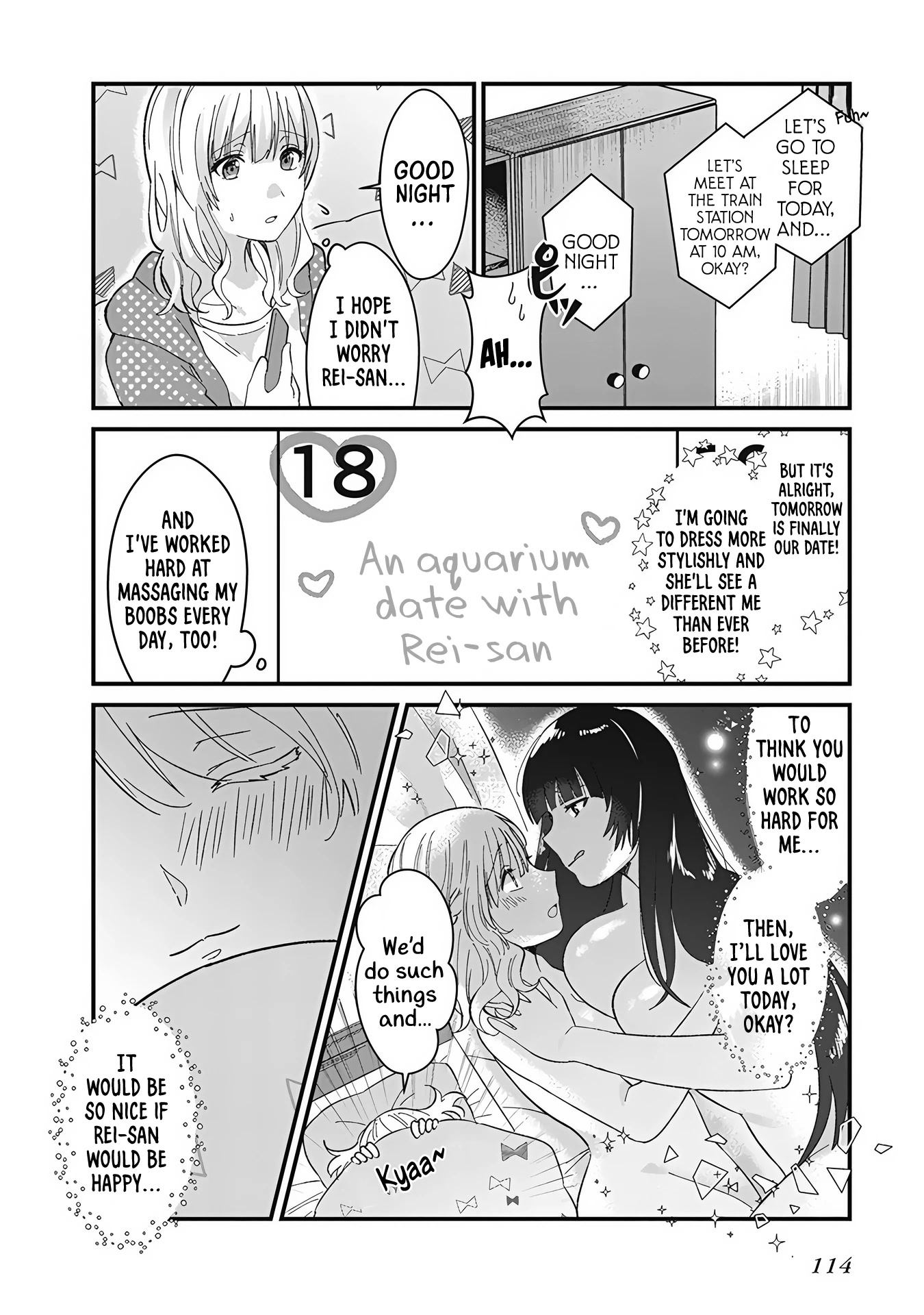 I Want to Do All Sorts of Things with Those Plump Titties! Anthology Comic Chapter 1.7 page 11 - Vol.1 Chapter 7: Begins with love ♥ Boob Massage - Hokuto Sui