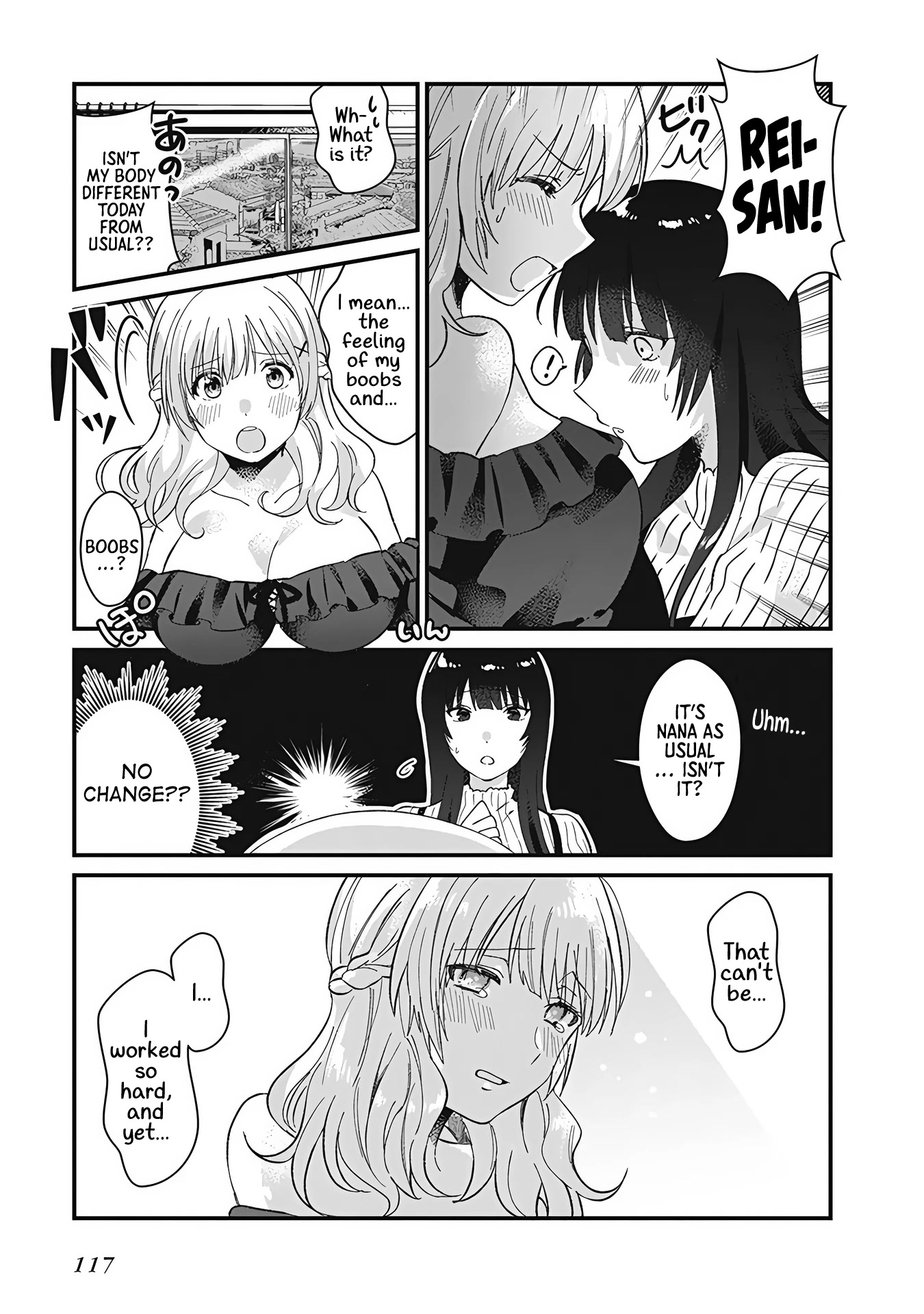 I Want to Do All Sorts of Things with Those Plump Titties! Anthology Comic Chapter 1.7 page 14 - Vol.1 Chapter 7: Begins with love ♥ Boob Massage - Hokuto Sui