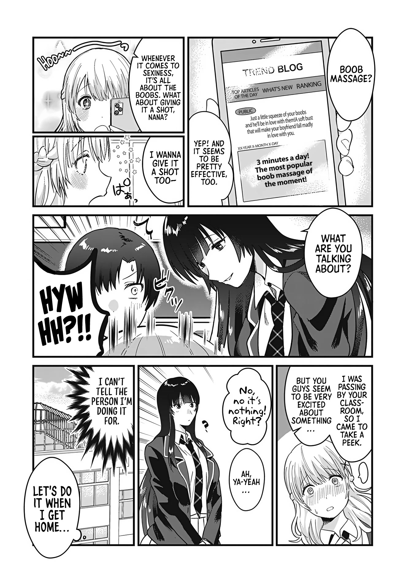 I Want to Do All Sorts of Things with Those Plump Titties! Anthology Comic Chapter 1.7 page 6 - Vol.1 Chapter 7: Begins with love ♥ Boob Massage - Hokuto Sui