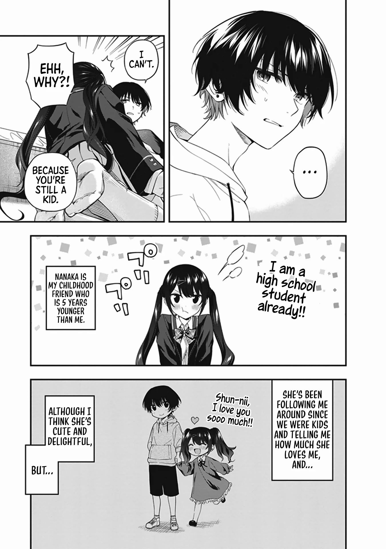 I Want to Do All Sorts of Things with Those Plump Titties! Anthology Comic Chapter 2.2 page 4 - Vol.2 Chapter 2: I Am Not a Kid Anymore! - Tohyama Shage