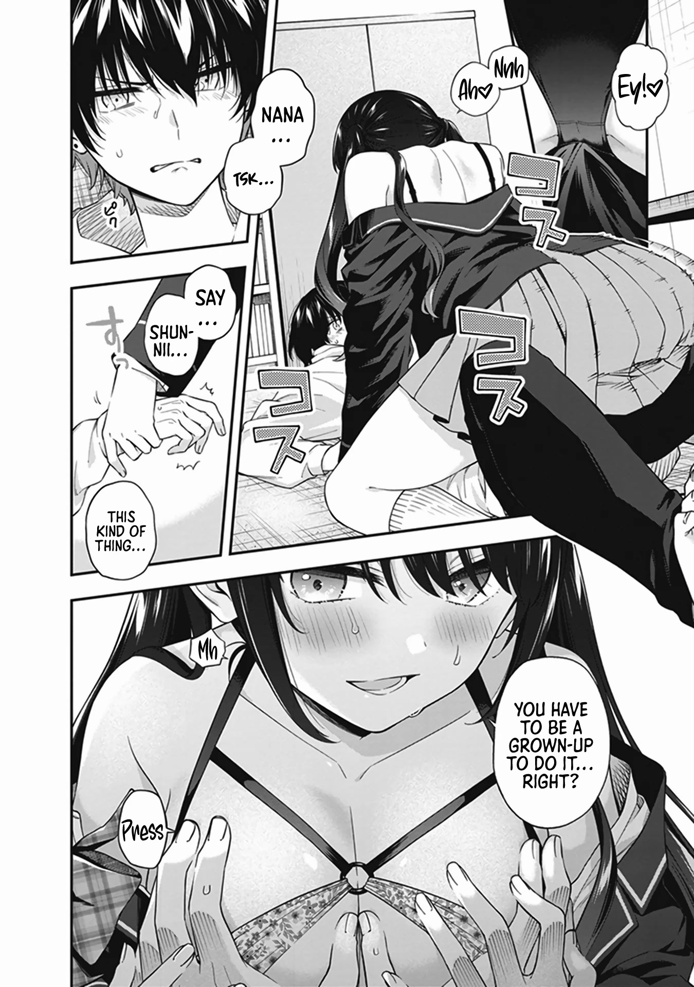 I Want to Do All Sorts of Things with Those Plump Titties! Anthology Comic Chapter 2.2 page 9 - Vol.2 Chapter 2: I Am Not a Kid Anymore! - Tohyama Shage