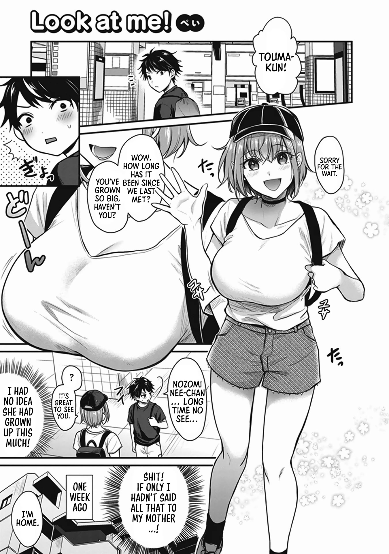 I Want to Do All Sorts of Things with Those Plump Titties! Anthology Comic Chapter 2.4 page 2 - Vol.2 Chapter 4: Look at me! - Pei