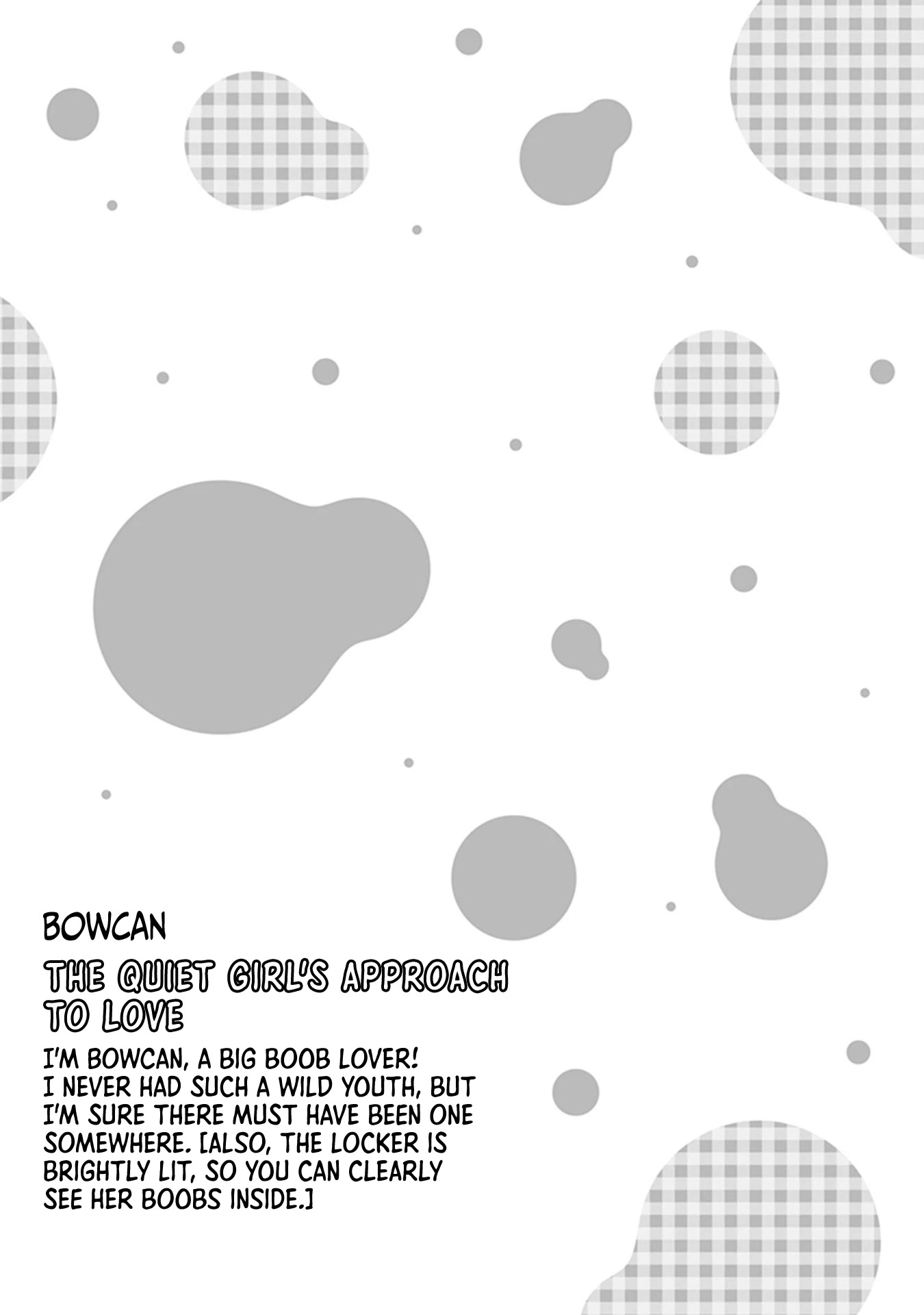 I Want to Do All Sorts of Things with Those Plump Titties! Anthology Comic Chapter 2.5 page 16 - Vol.2 Chapter 5: The Quiet Girl's Approach to Love - Bowcan