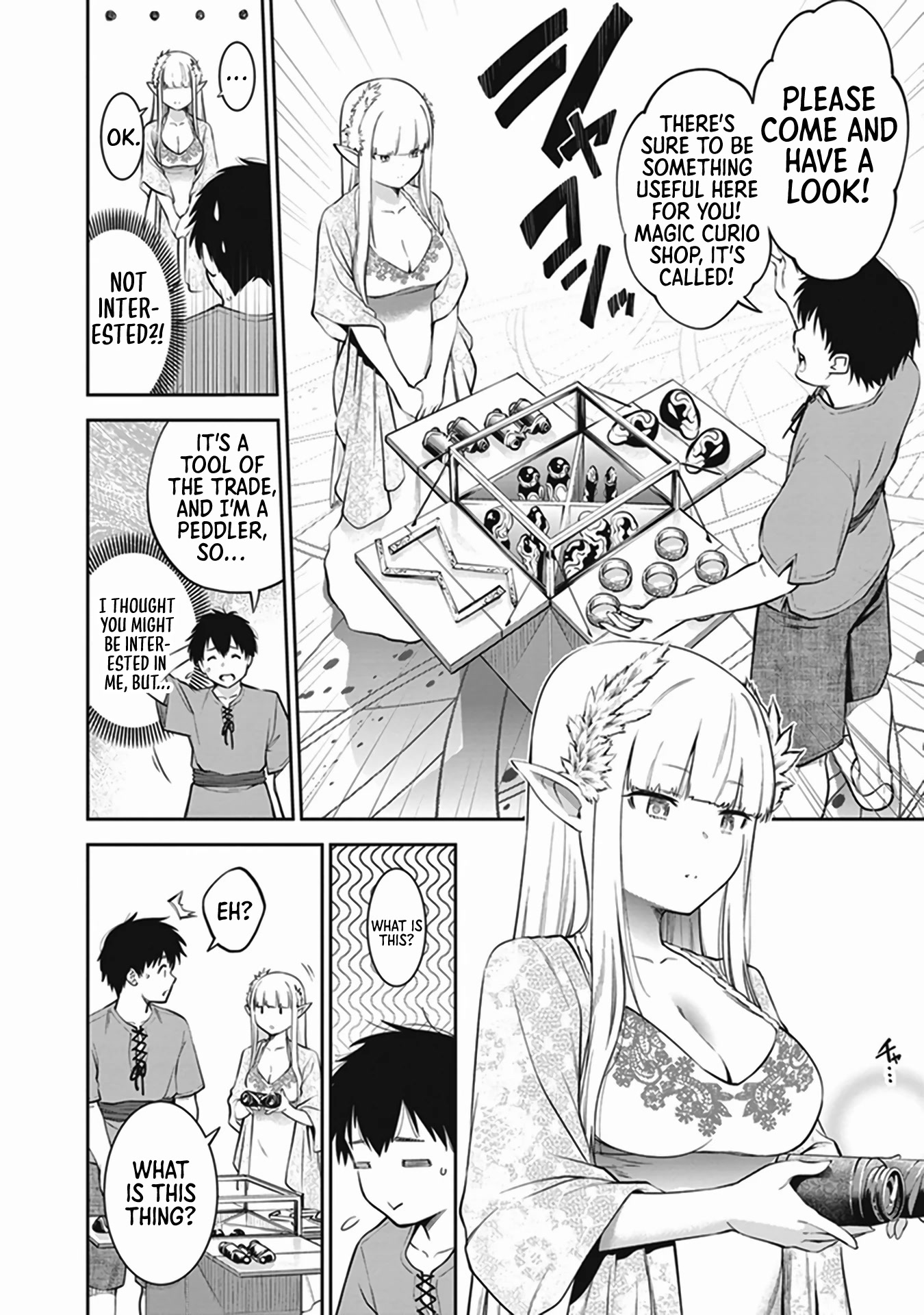 I Want to Do All Sorts of Things with Those Plump Titties! Anthology Comic Chapter 2.6 page 7 - Vol.2 Chapter 6: The Elf Princess is a Useless Pet - Tsuruyama Mito