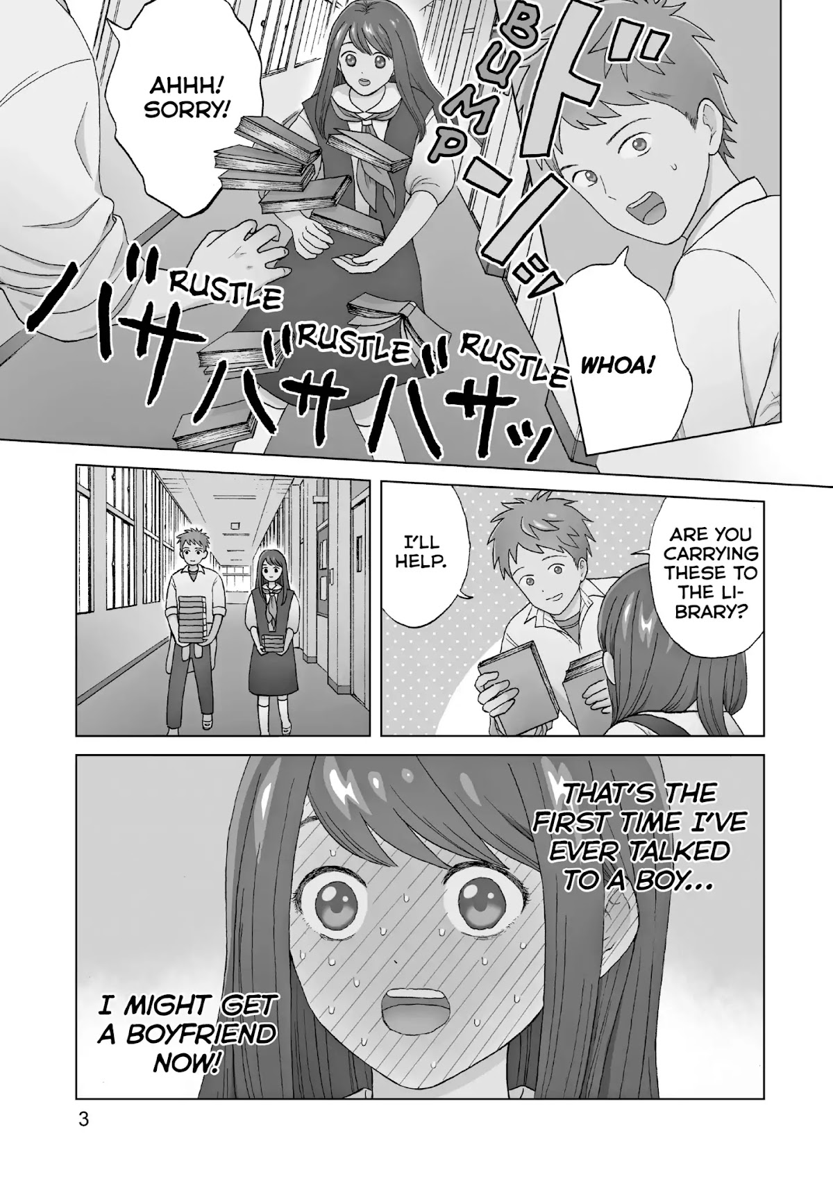 I Want to Hold Aono-kun so Badly I Could Die Chapter 1 page 4 - Chapter 1: My First Boyfriend