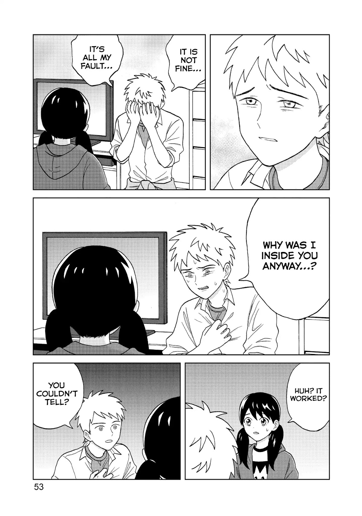 I Want to Hold Aono-kun so Badly I Could Die Chapter 1 page 53 - Chapter 1: My First Boyfriend