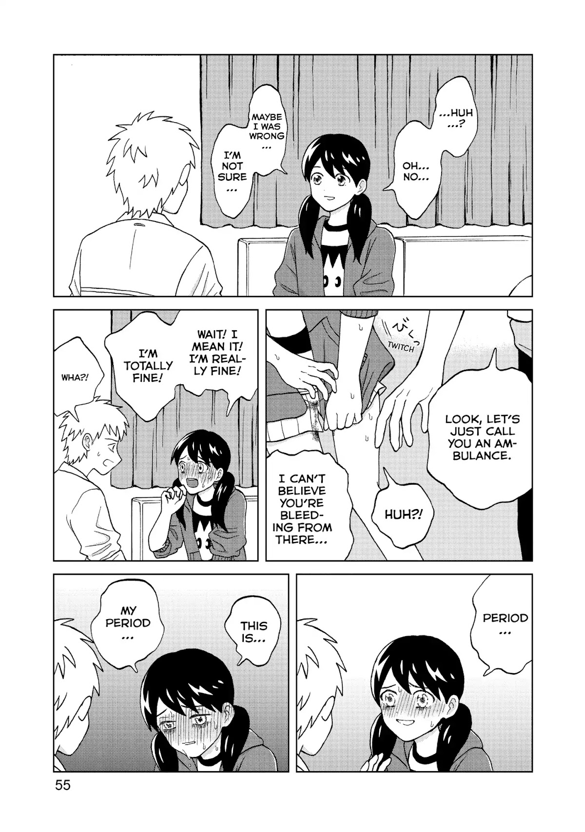 I Want to Hold Aono-kun so Badly I Could Die Chapter 1 page 55 - Chapter 1: My First Boyfriend