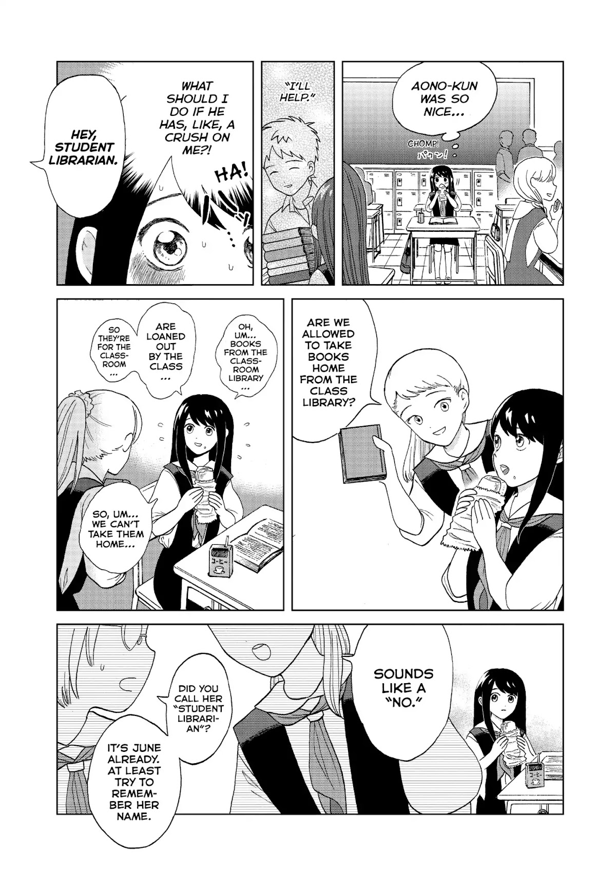 I Want to Hold Aono-kun so Badly I Could Die Chapter 1 page 7 - Chapter 1: My First Boyfriend