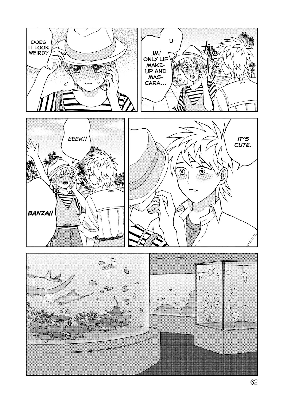 I Want to Hold Aono-kun so Badly I Could Die Chapter 12 page 10 - Chapter 12: Aquarium Date