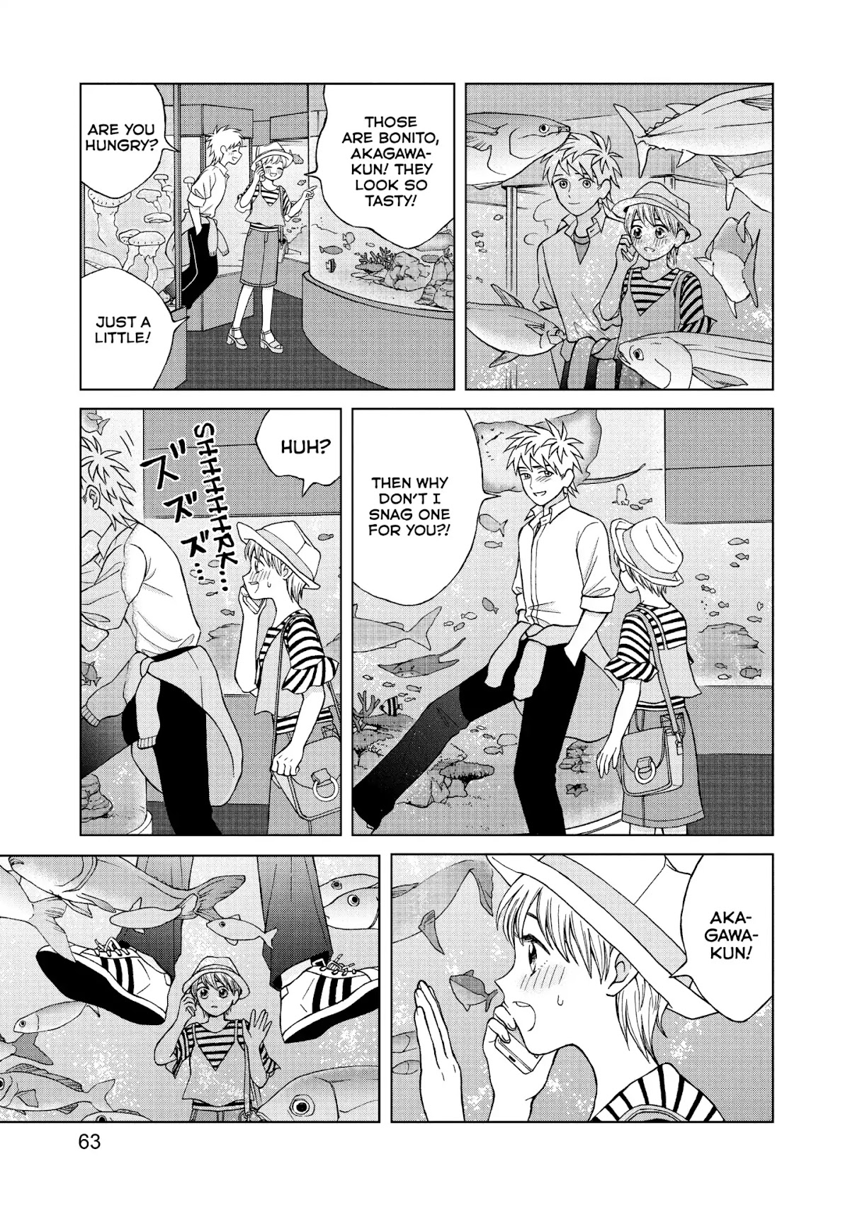 I Want to Hold Aono-kun so Badly I Could Die Chapter 12 page 11 - Chapter 12: Aquarium Date