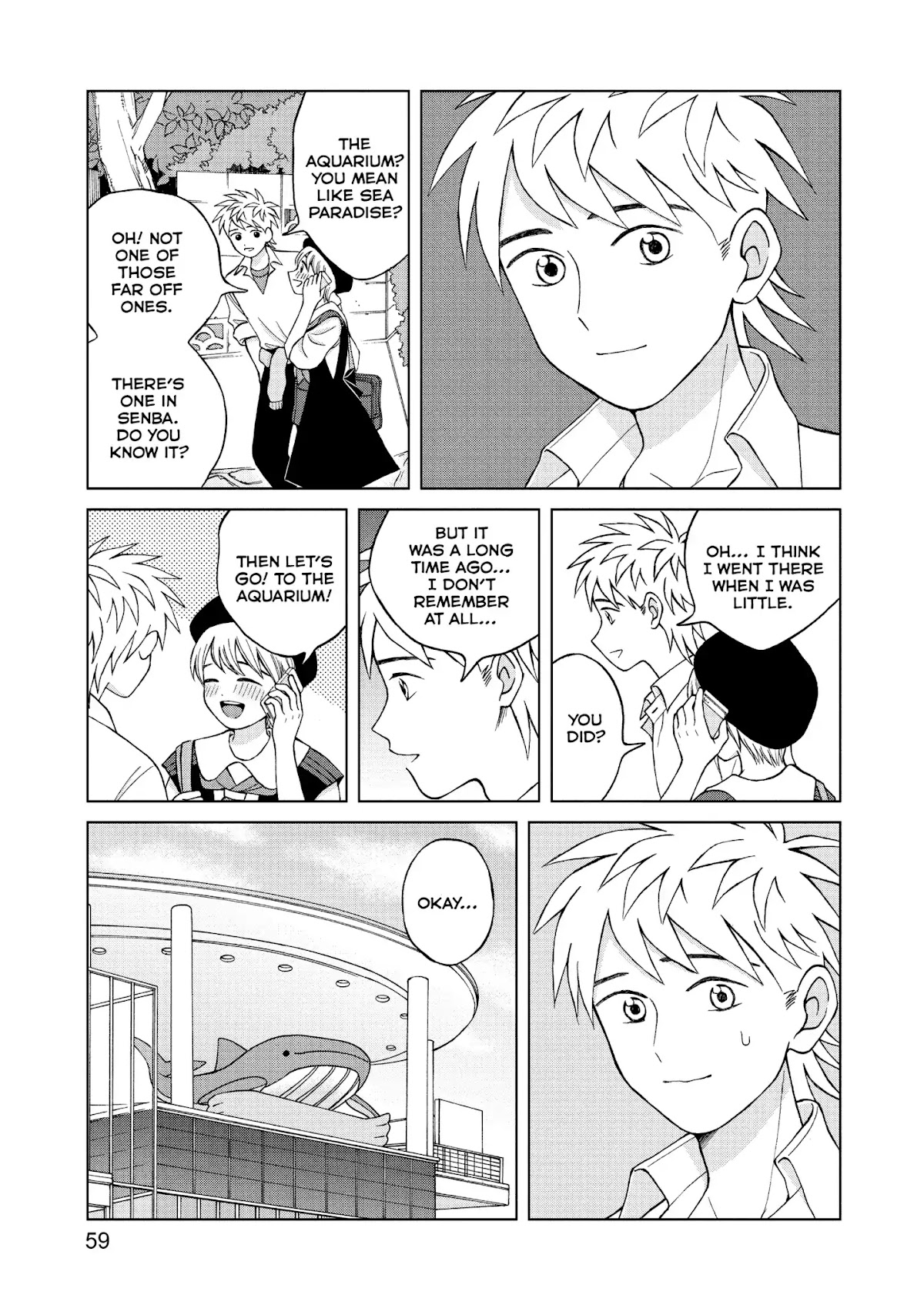 I Want to Hold Aono-kun so Badly I Could Die Chapter 12 page 7 - Chapter 12: Aquarium Date