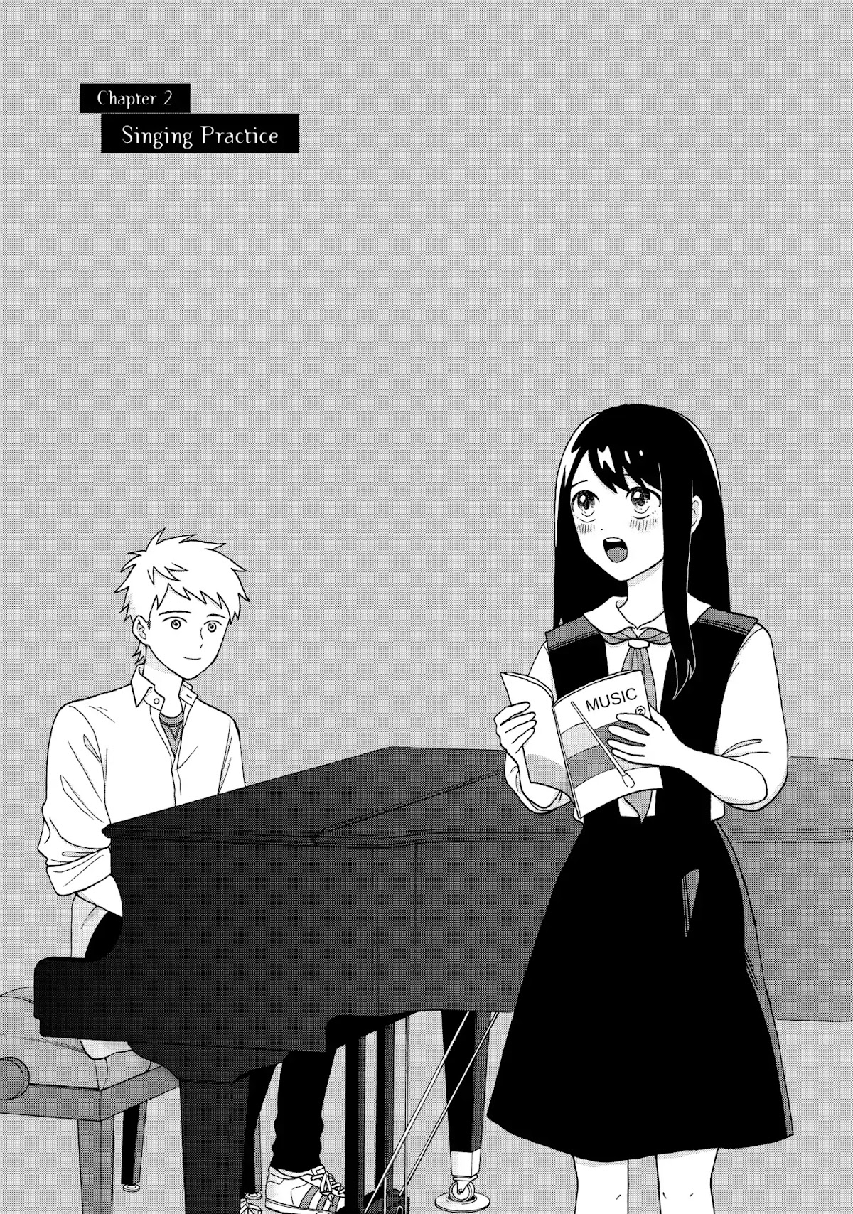 I Want to Hold Aono-kun so Badly I Could Die Chapter 2 page 1 - Chapter 2: Singing Practice