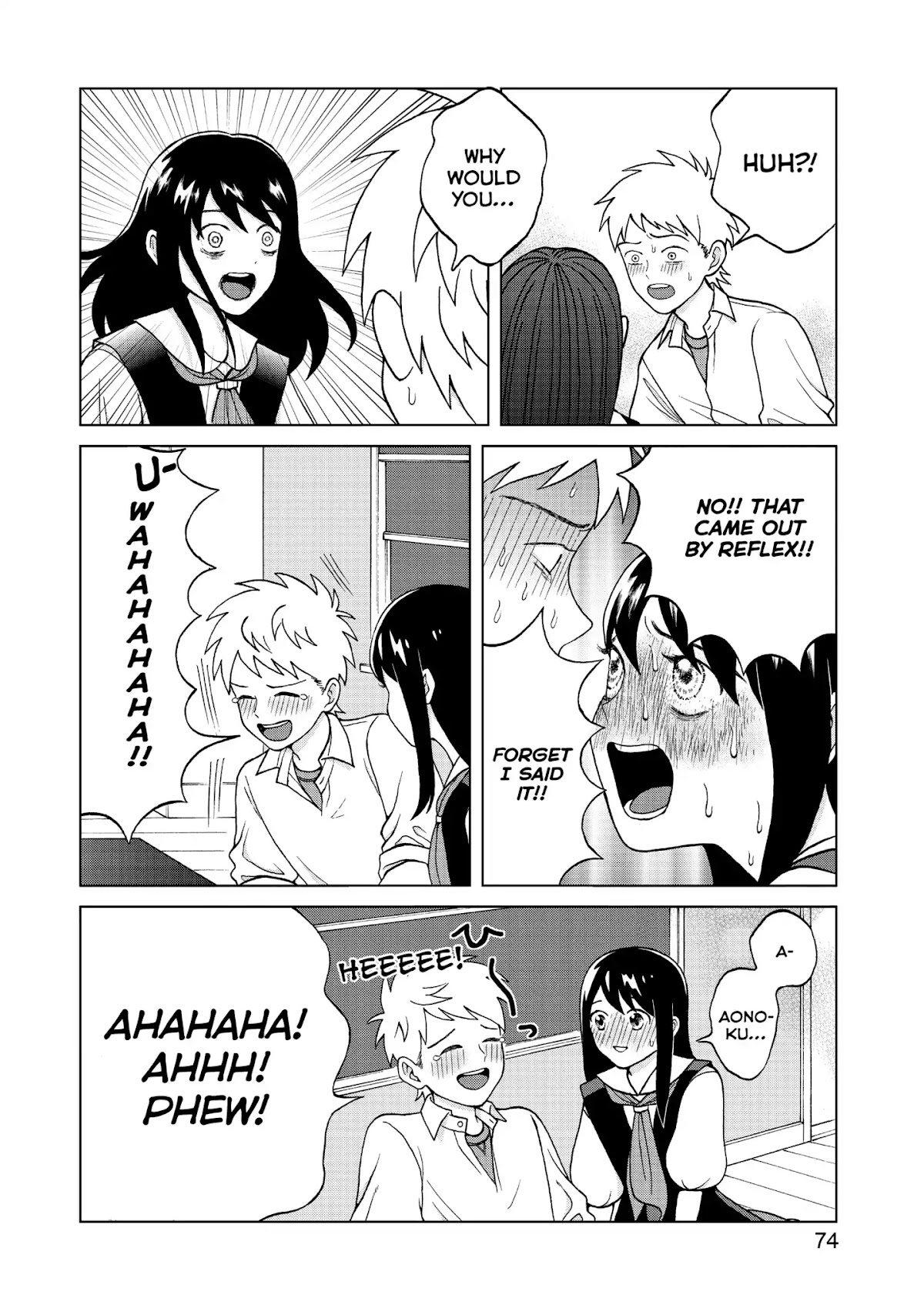 I Want to Hold Aono-kun so Badly I Could Die Chapter 2 page 14 - Chapter 2: Singing Practice